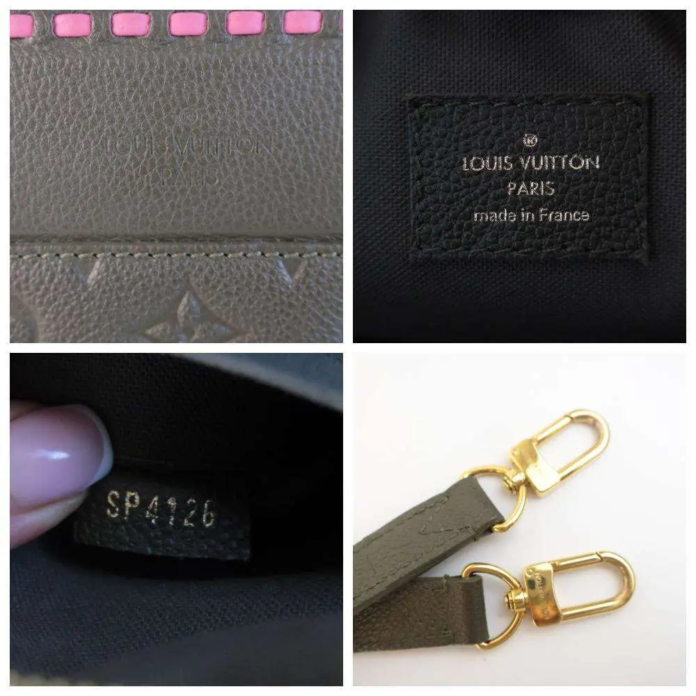 Louis Vuitton Olive Green Empreinte Vosges MM bag - Image 14