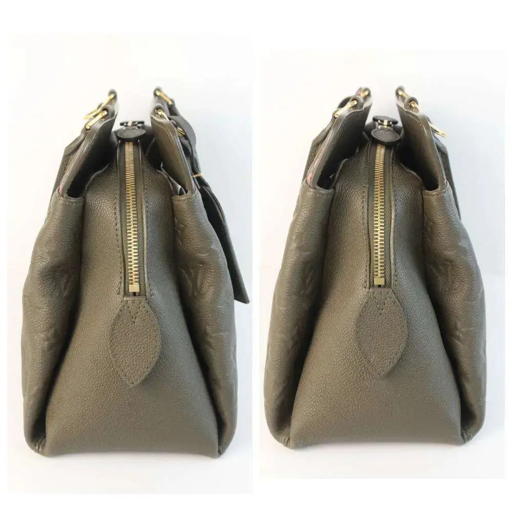 Louis Vuitton Olive Green Empreinte Vosges MM bag - Image 4