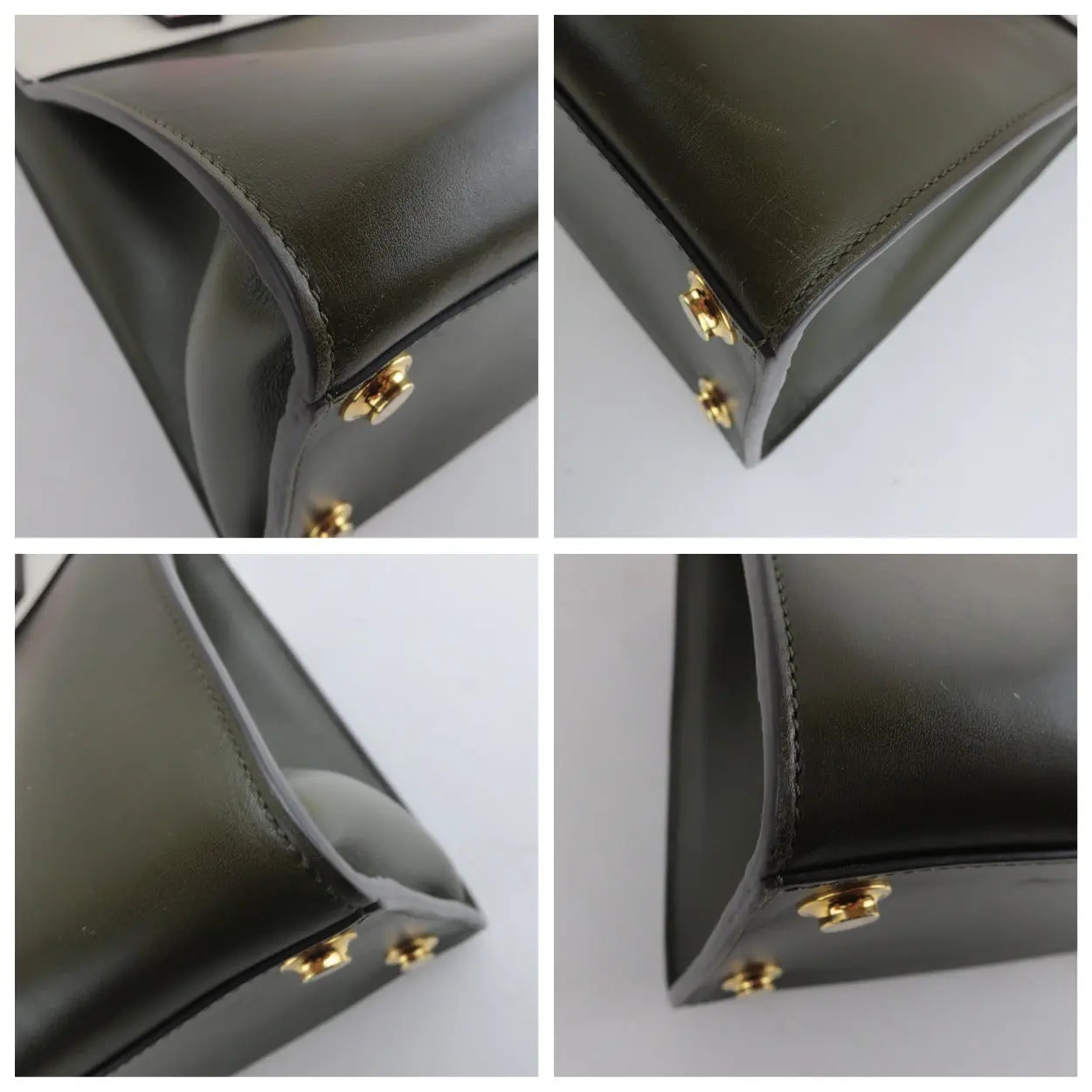 Louis Vuitton Olive/Pink Leather City Steamer PM Bag - Image 14