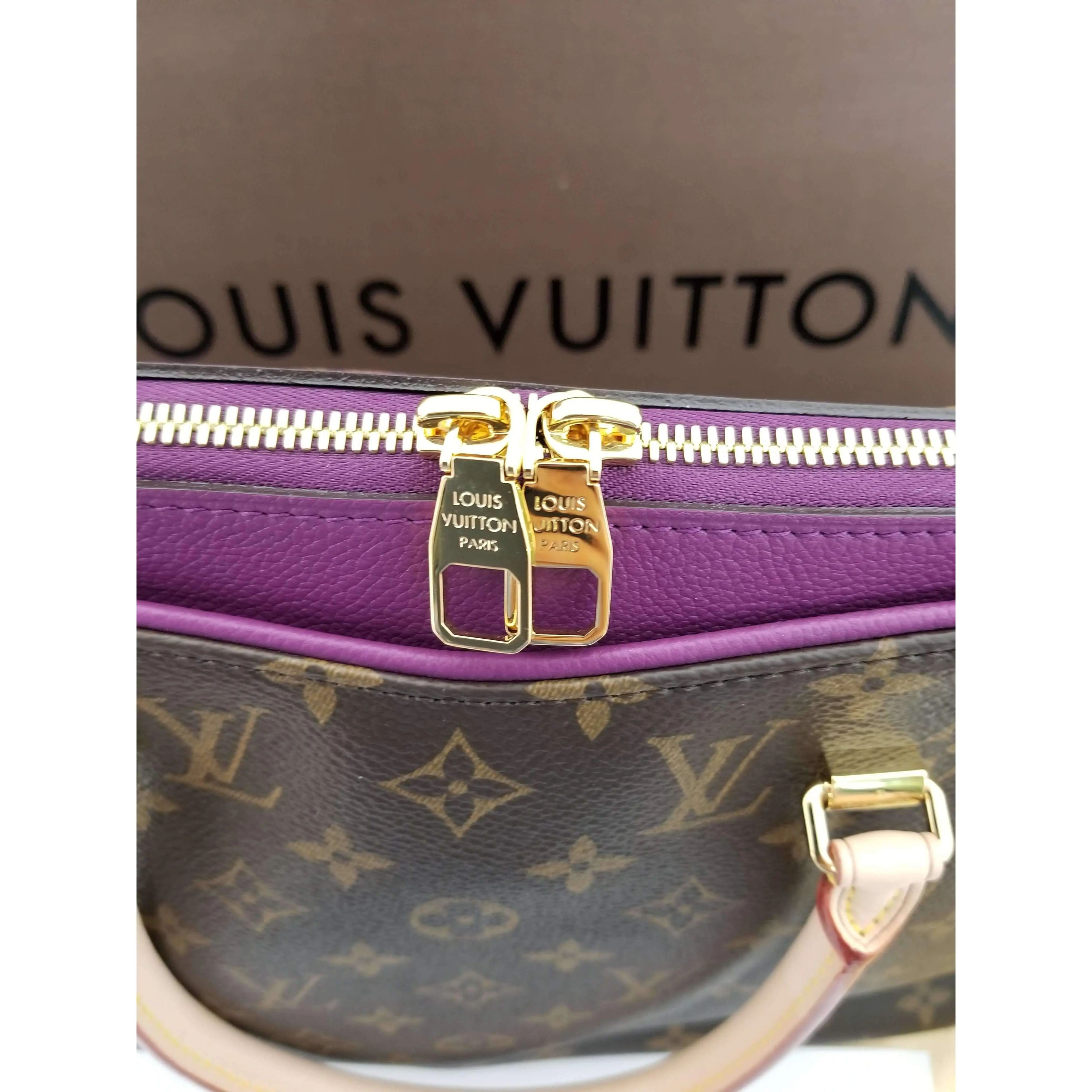 Louis Vuitton Pallas Amethyste Monogram Bag NEW - Image 22