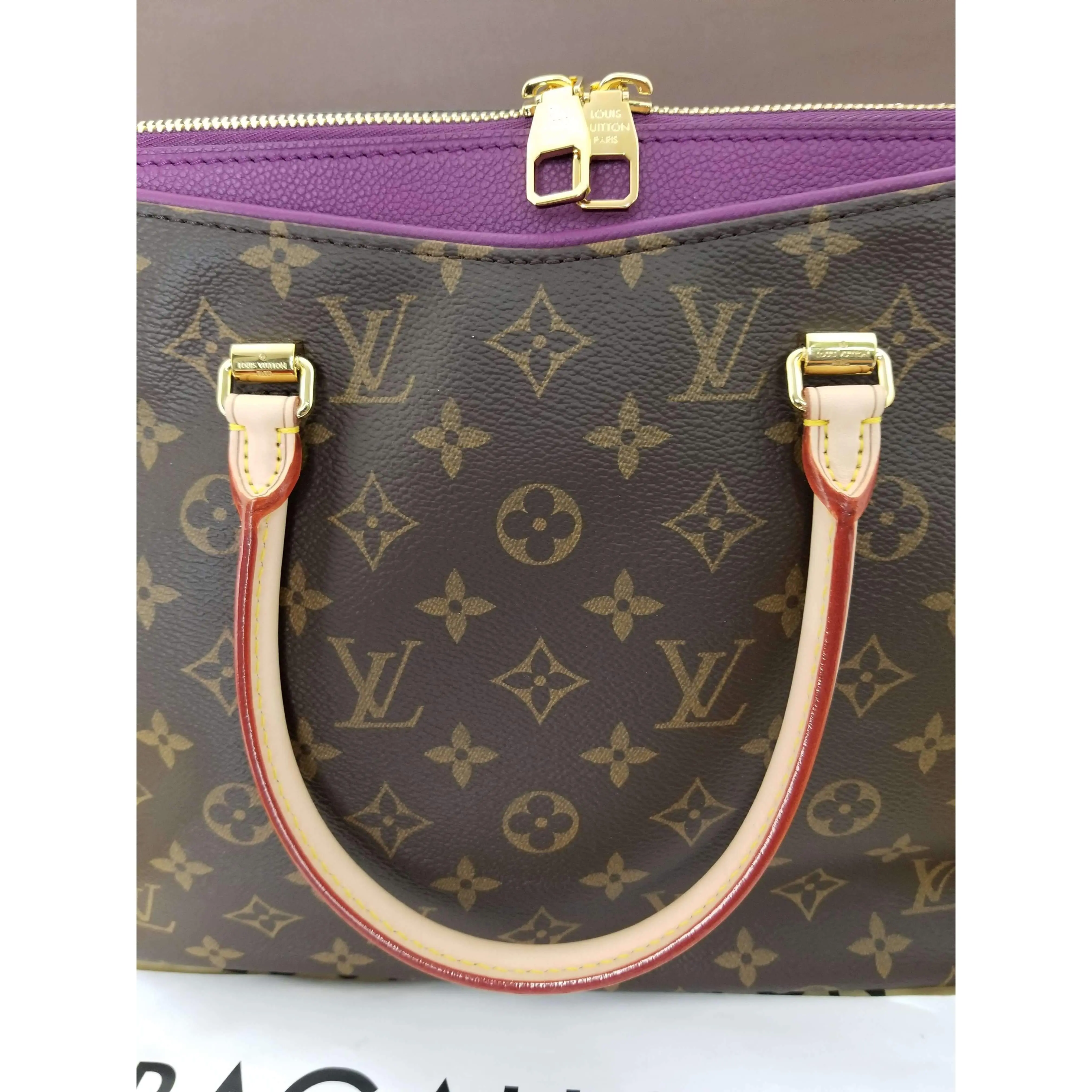 Louis Vuitton Pallas Amethyste Monogram Bag NEW - Image 3