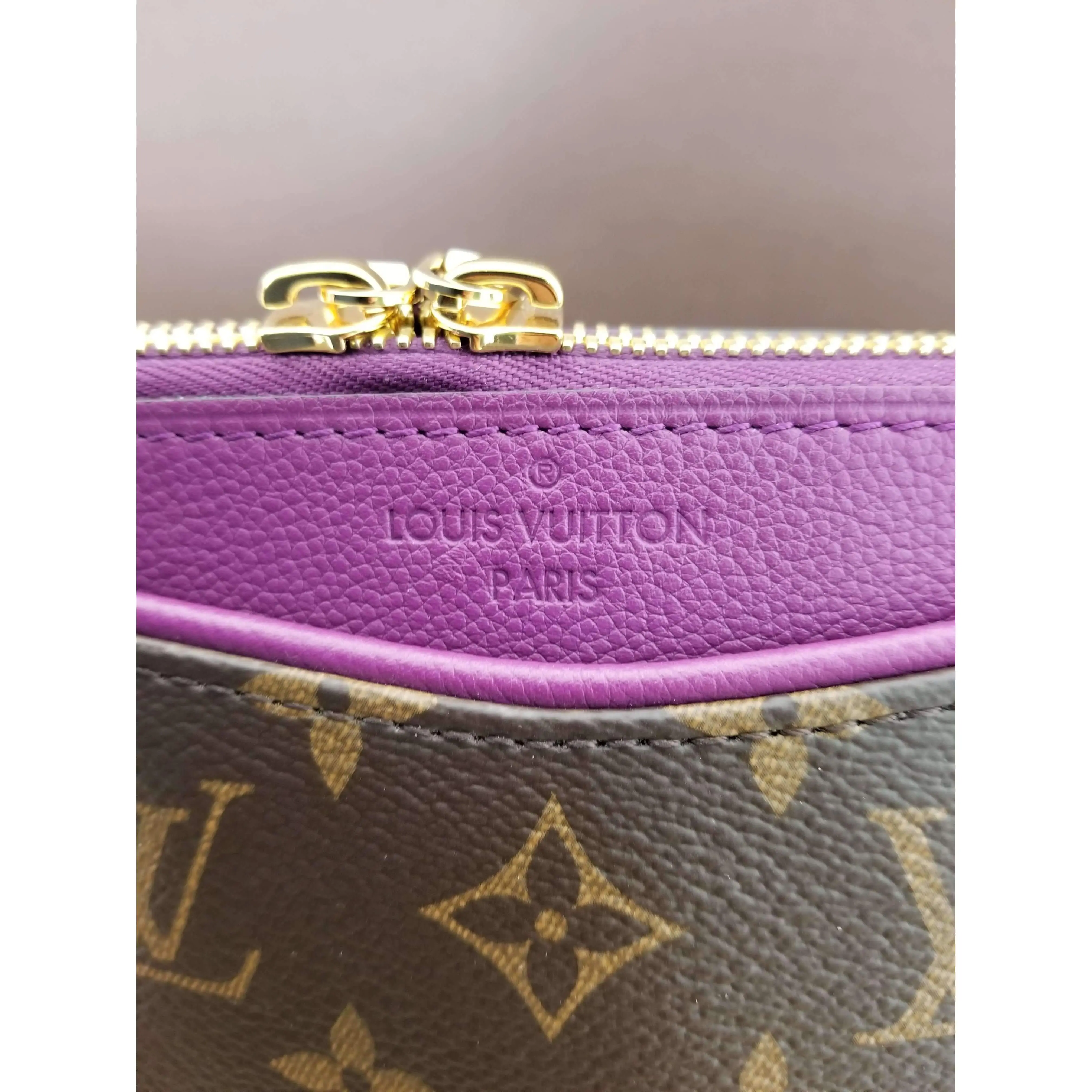 Louis Vuitton Pallas Amethyste Monogram Bag NEW - Image 5
