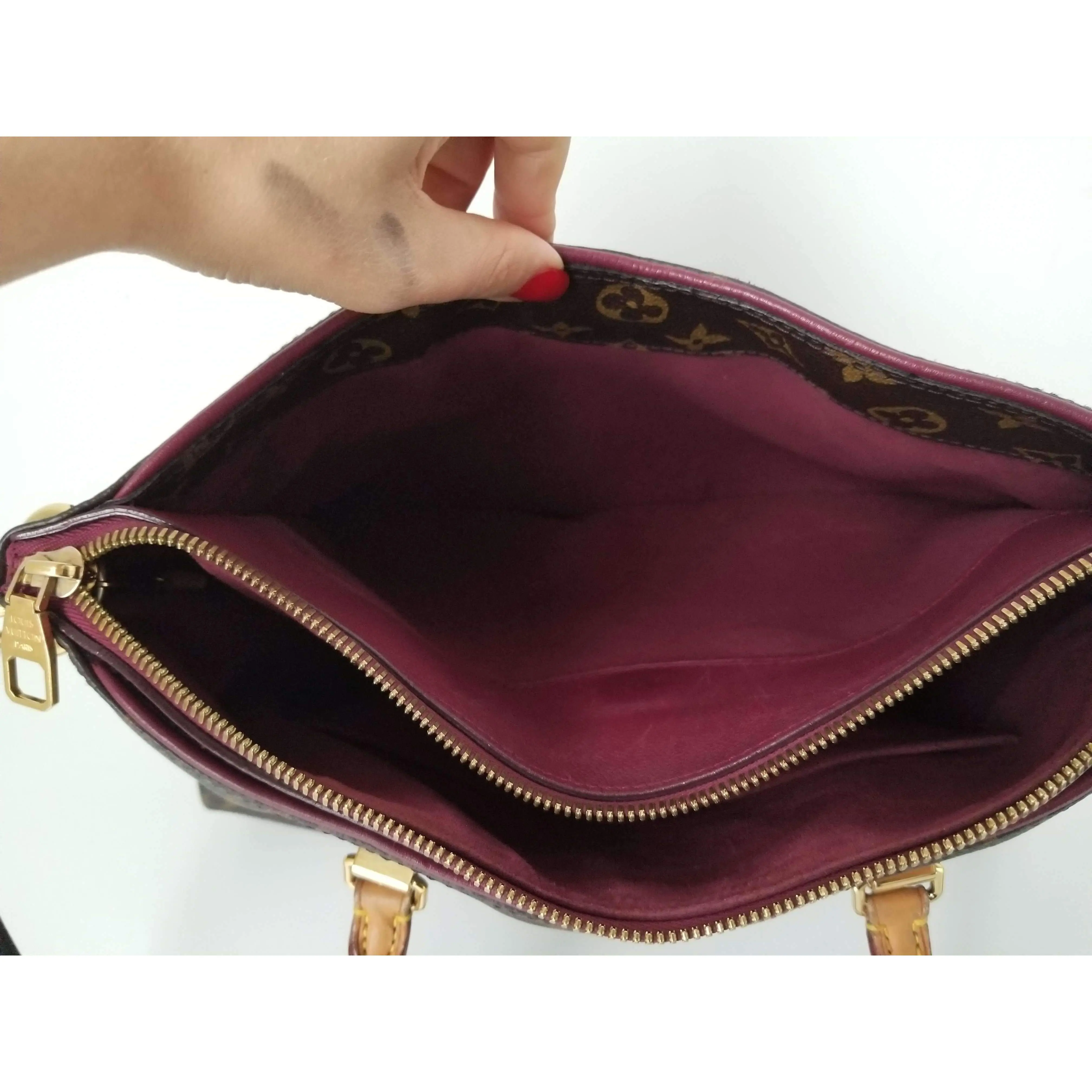 Louis Vuitton Pallas Aurore Monogram Bag - Image 7
