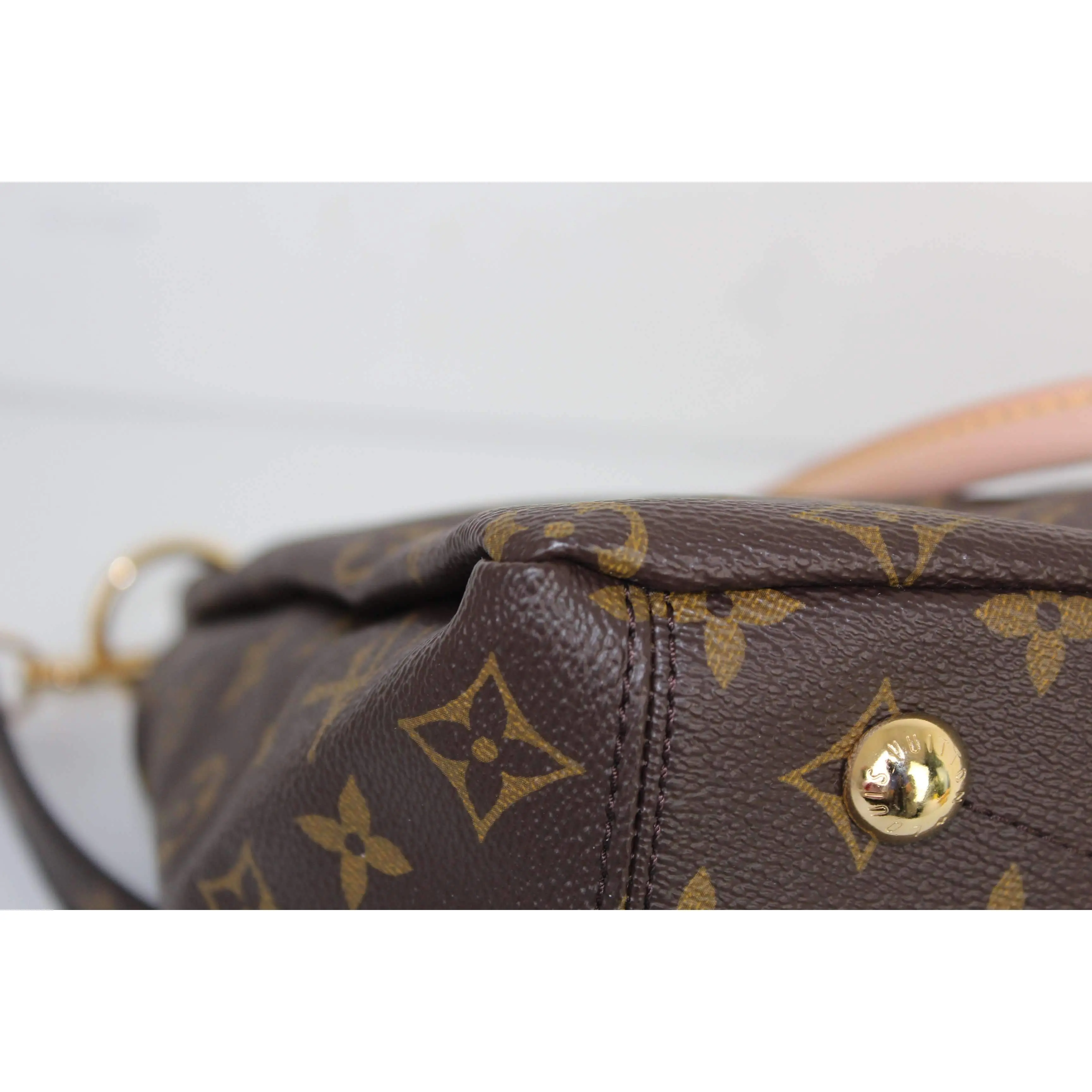 Louis Vuitton Pallas Pistache Monogram Bag NEW - Image 10