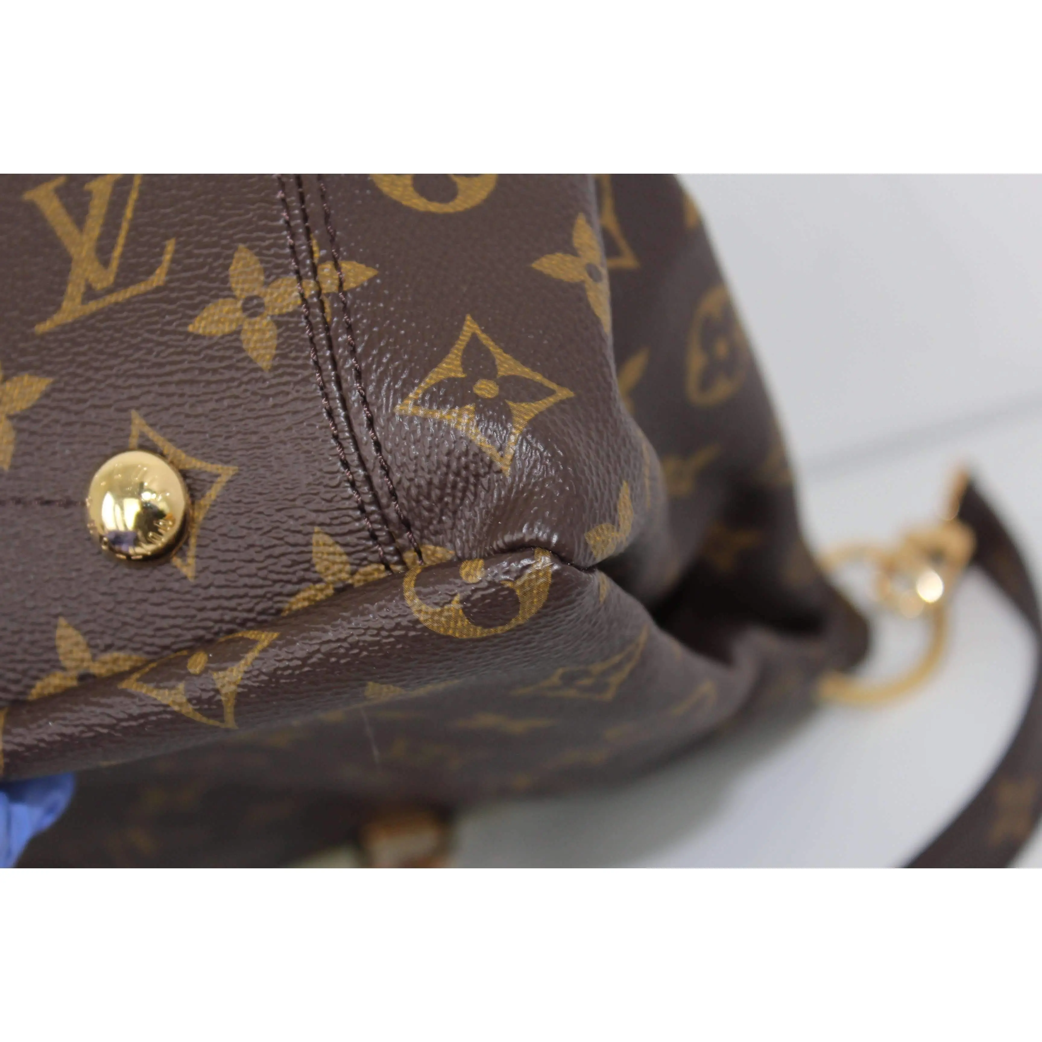 Louis Vuitton Pallas Pistache Monogram Bag NEW - Image 12