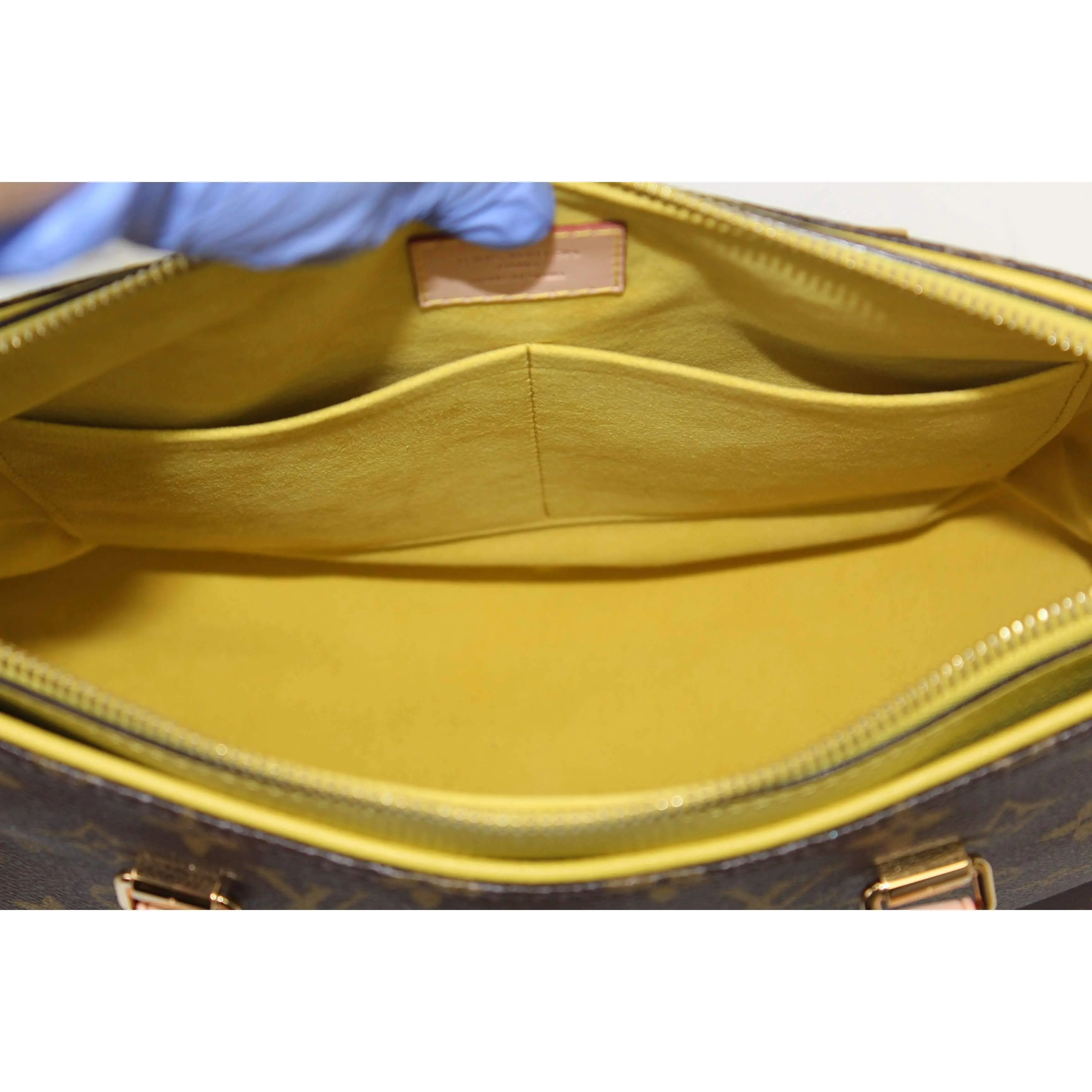 Louis Vuitton Pallas Pistache Monogram Bag NEW - Image 4