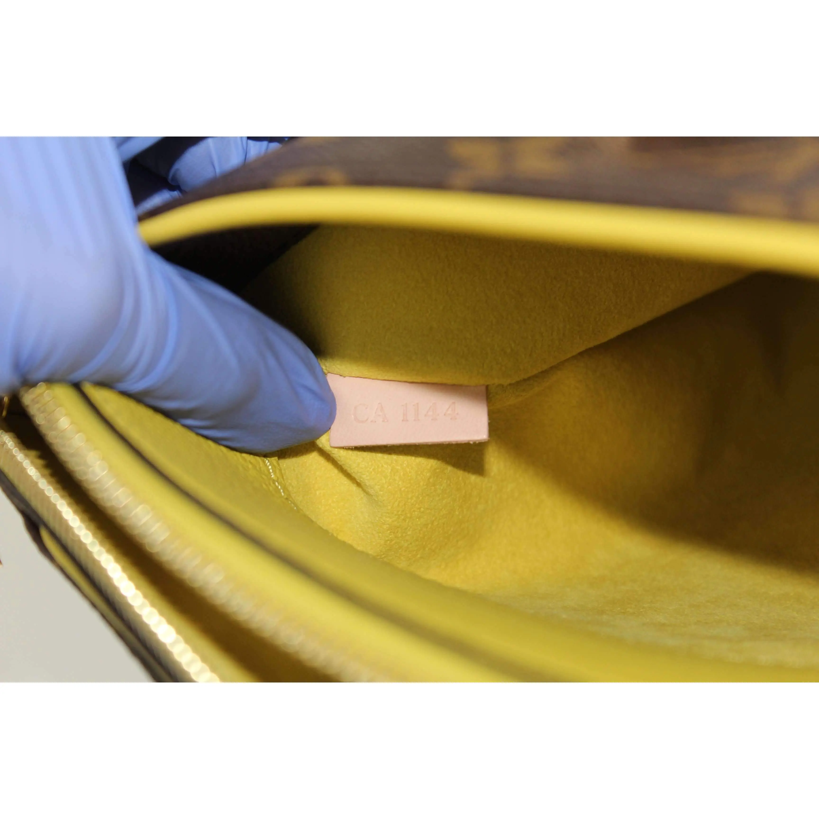 Louis Vuitton Pallas Pistache Monogram Bag NEW - Image 6