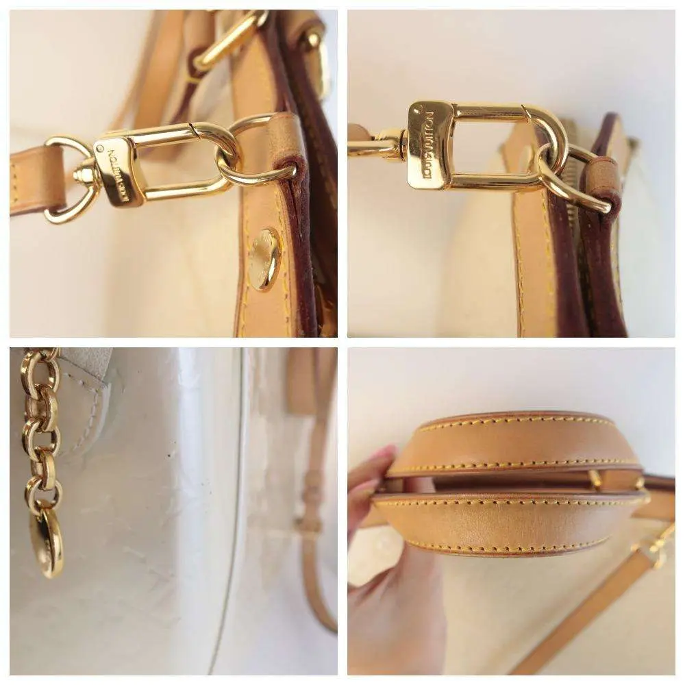 Louis Vuitton Perle Monogram Vernis Brea MM Bag - Image 6