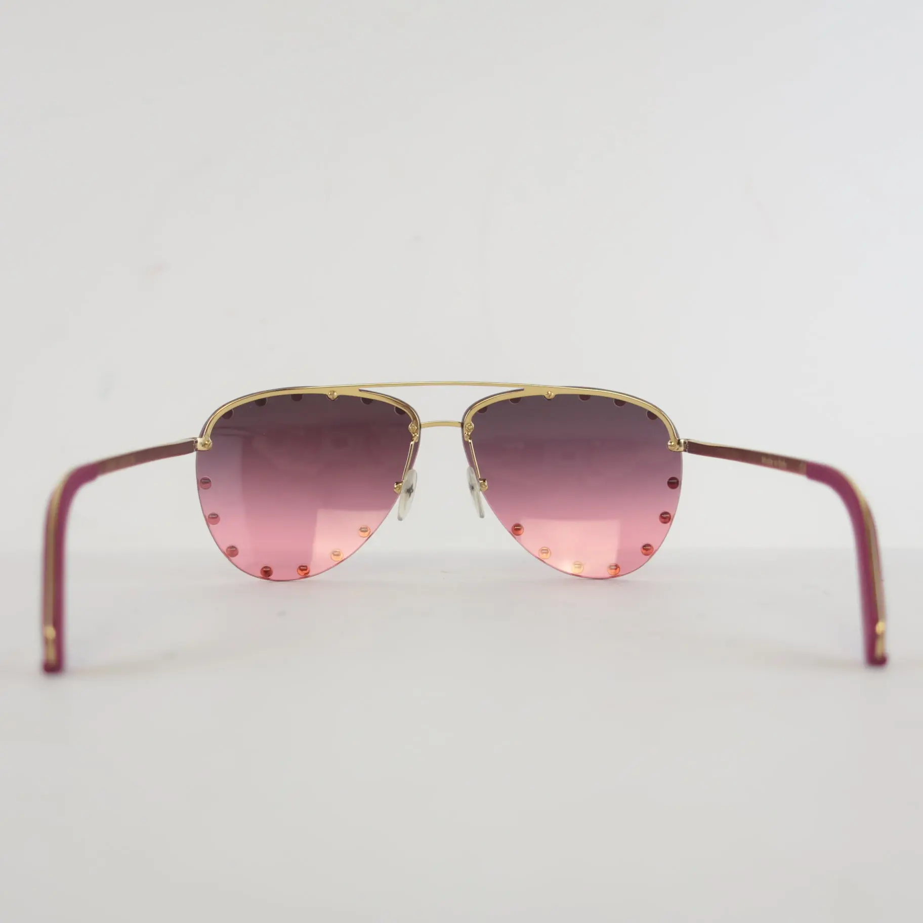 Louis Vuitton Pink Party Sunglasses - Image 7
