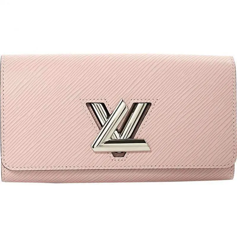Louis Vuitton Pink Rose Ballerine Twist Epi Wallet - Image 55