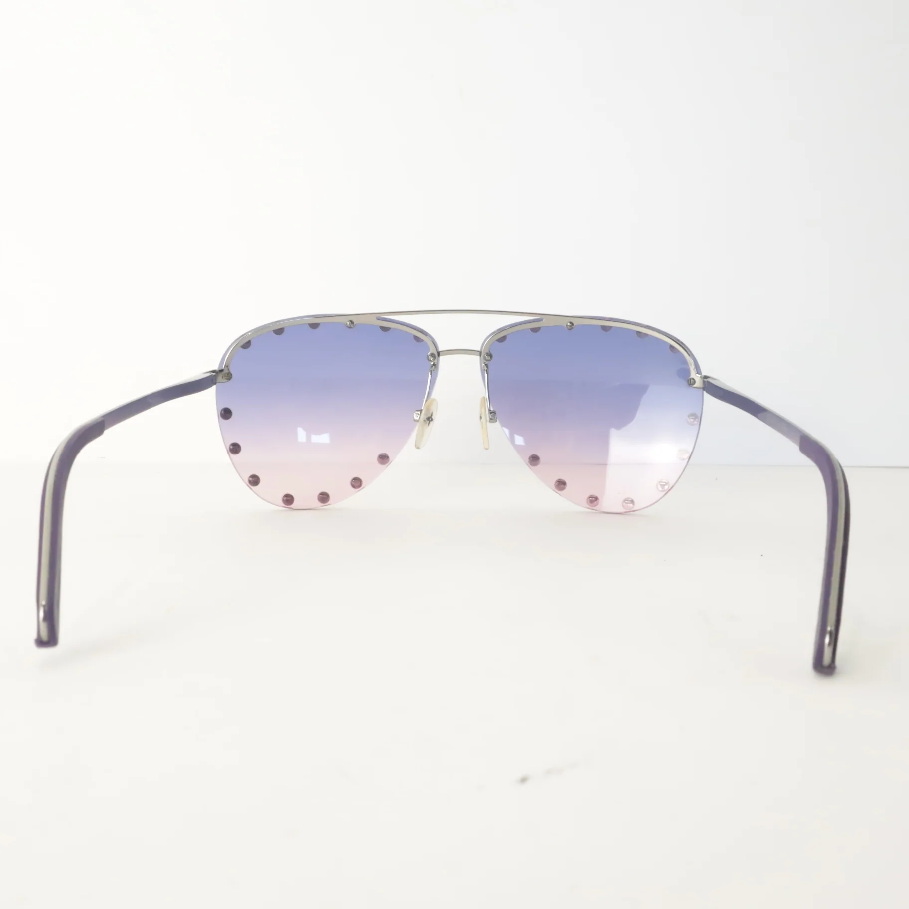 Louis Vuitton Pink Violet Party Sunglasses (802) - Image 8