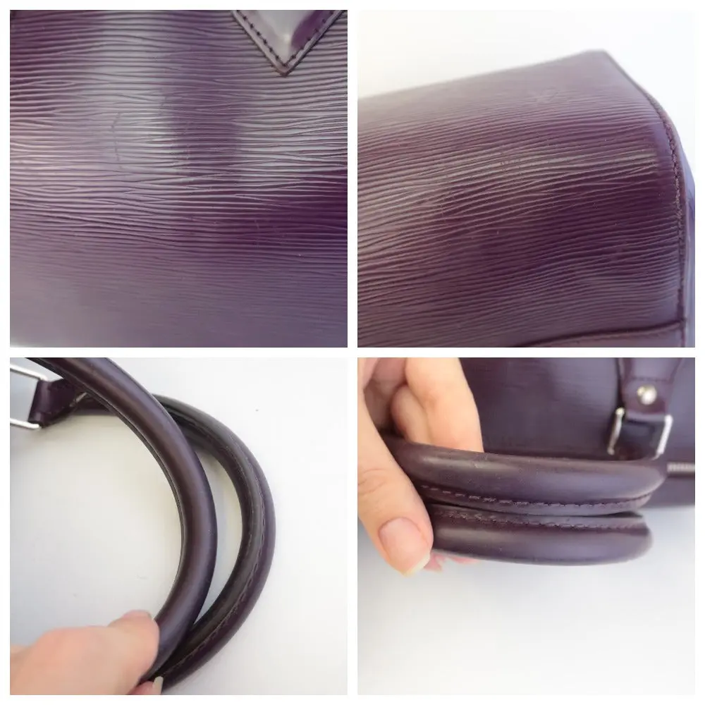 Louis Vuitton Cassis Epi Speedy 35 Bag - Image 18