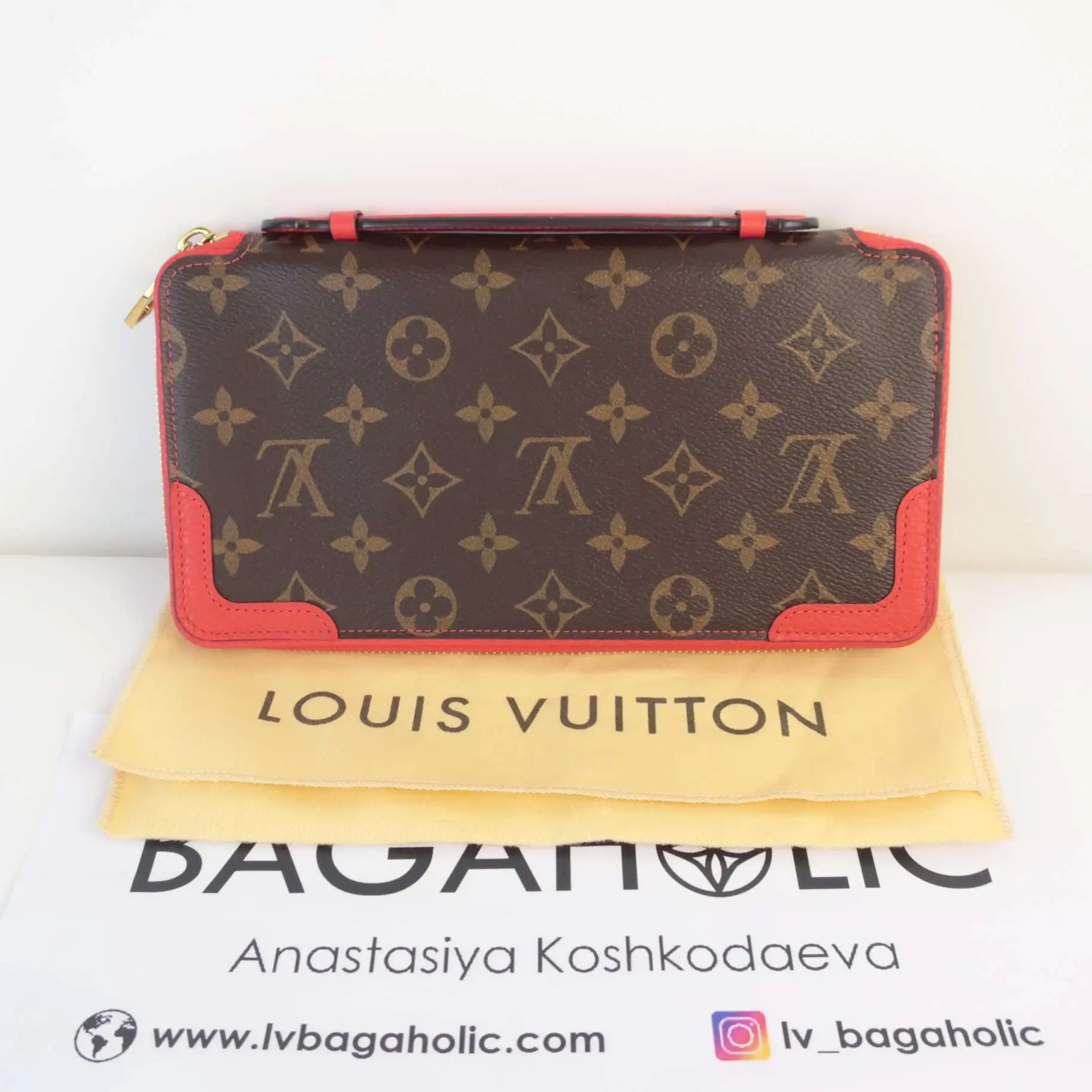 Louis Vuitton Red Daily Organizer - Image 2