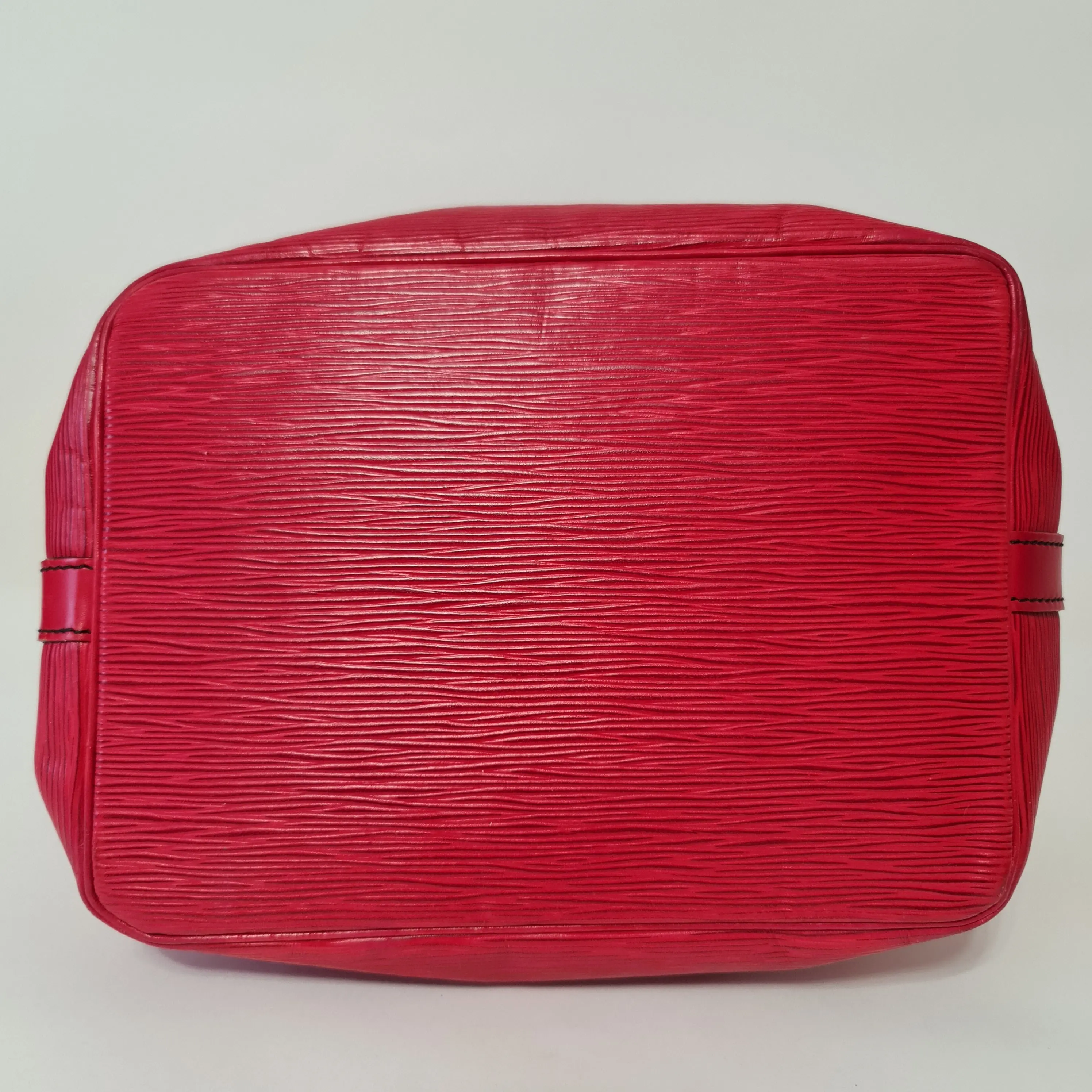 Louis Vuitton Red Epi Leather Petit Noe Bag - Image 23