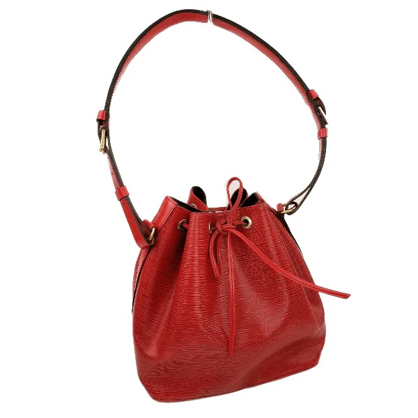 Louis Vuitton Red Epi Leather Petit Noe Bag
