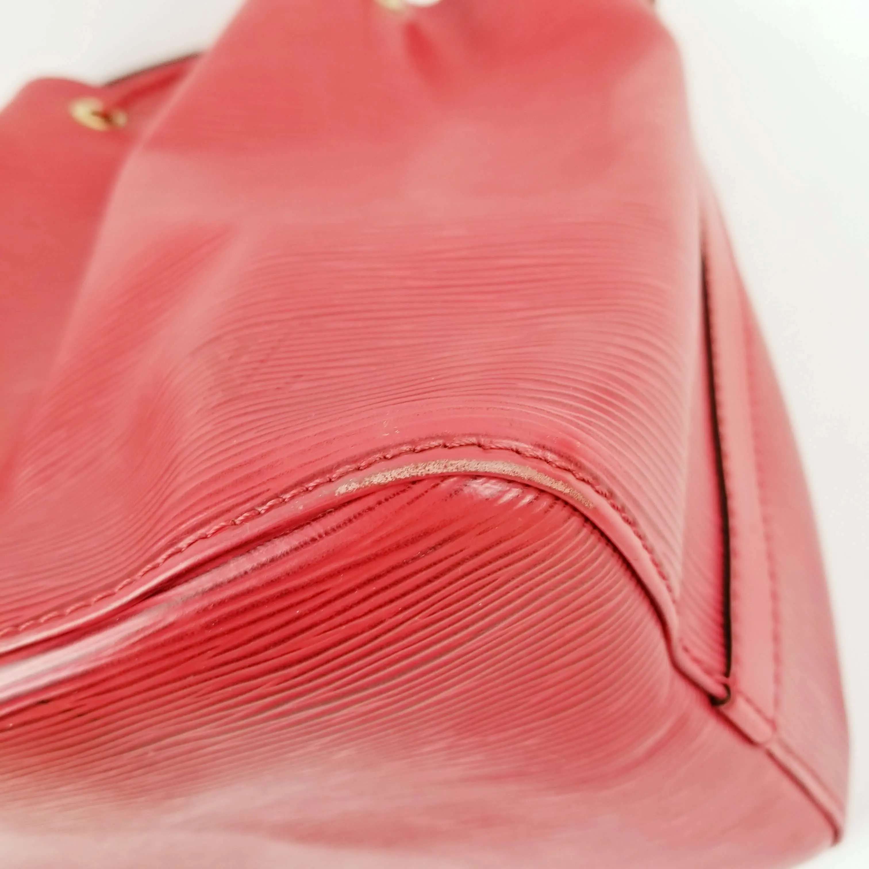 Louis Vuitton Red Epi Leather Petit Noe Bag - Image 29
