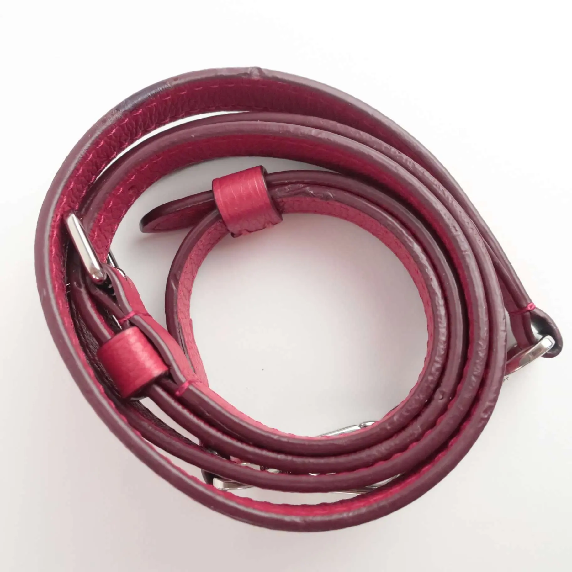 Louis Vuitton Rubis Taurillon Leather Soft Lockit MM Bag - Image 12