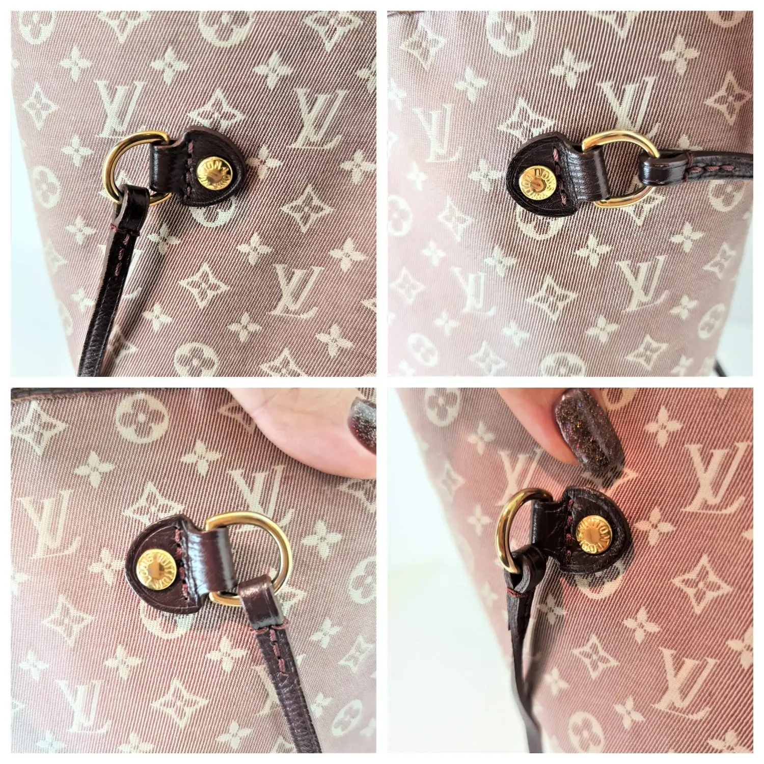 Louis Vuitton Sepia Monogram Idylle Neverfull MM Bag (786) - Image 17
