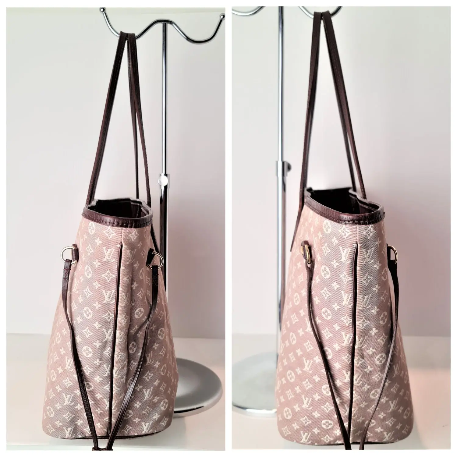 Louis Vuitton Sepia Monogram Idylle Neverfull MM Bag (786) - Image 6