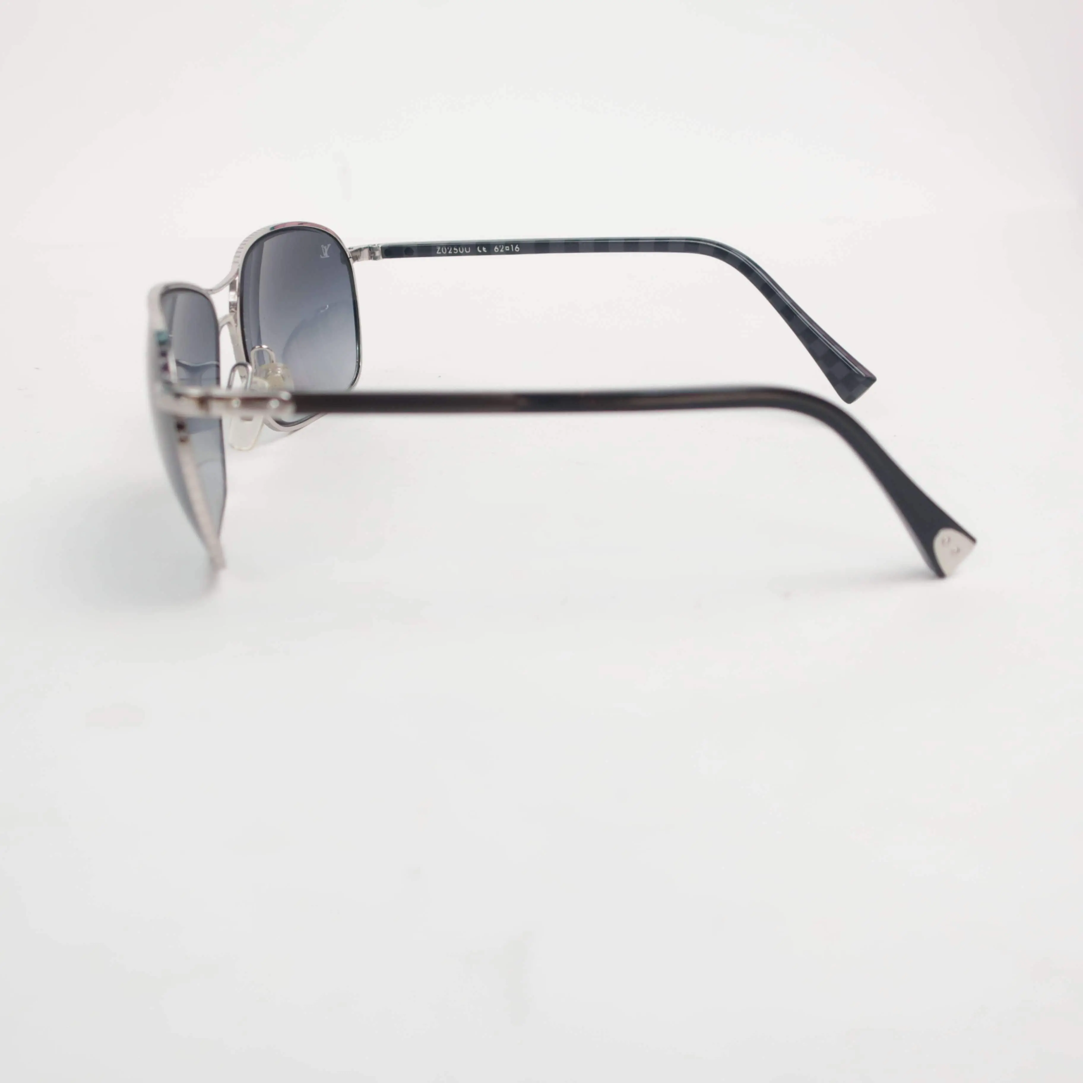 Louis Vuitton Silvertone Pilote Sunglasses - Image 4