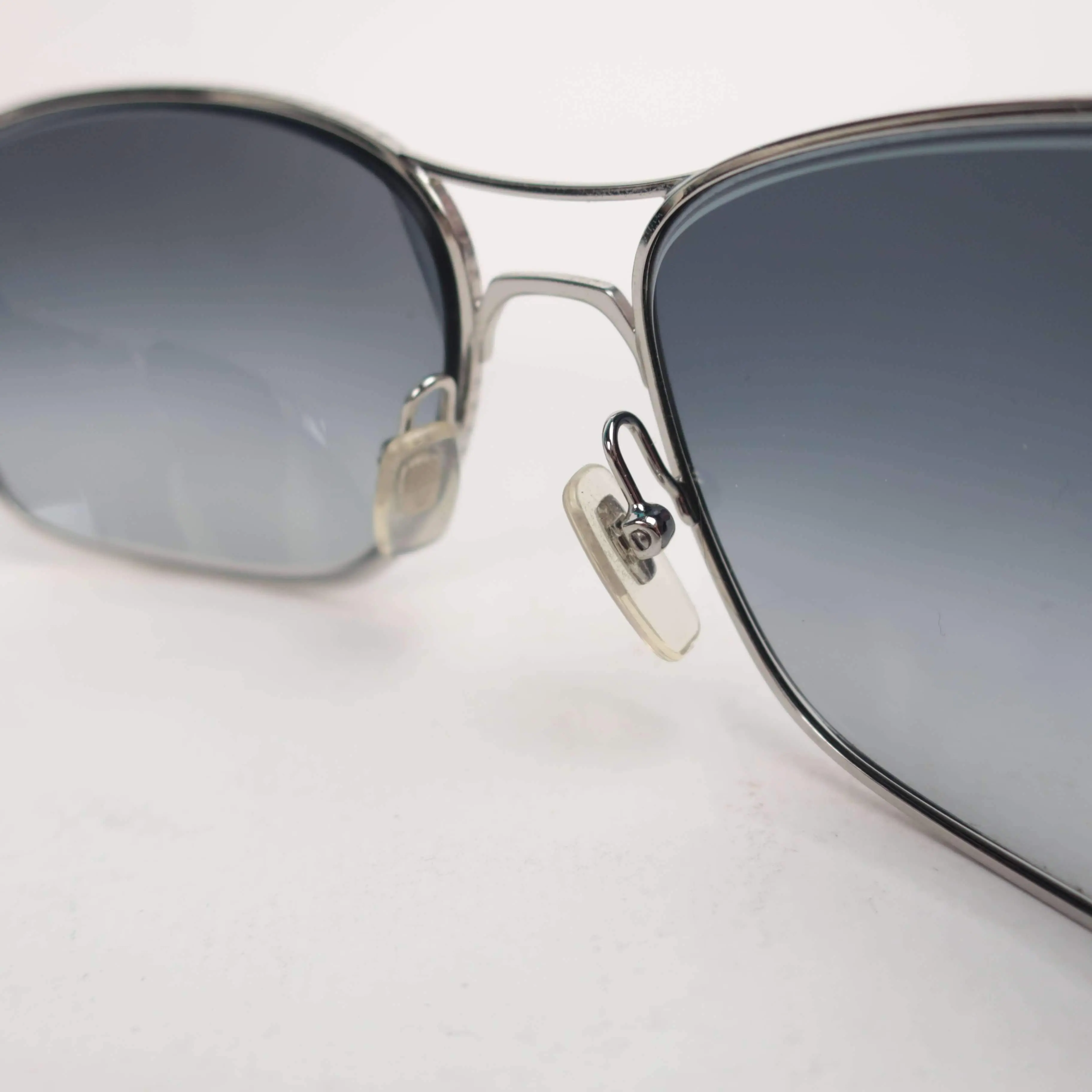 Louis Vuitton Silvertone Pilote Sunglasses - Image 8