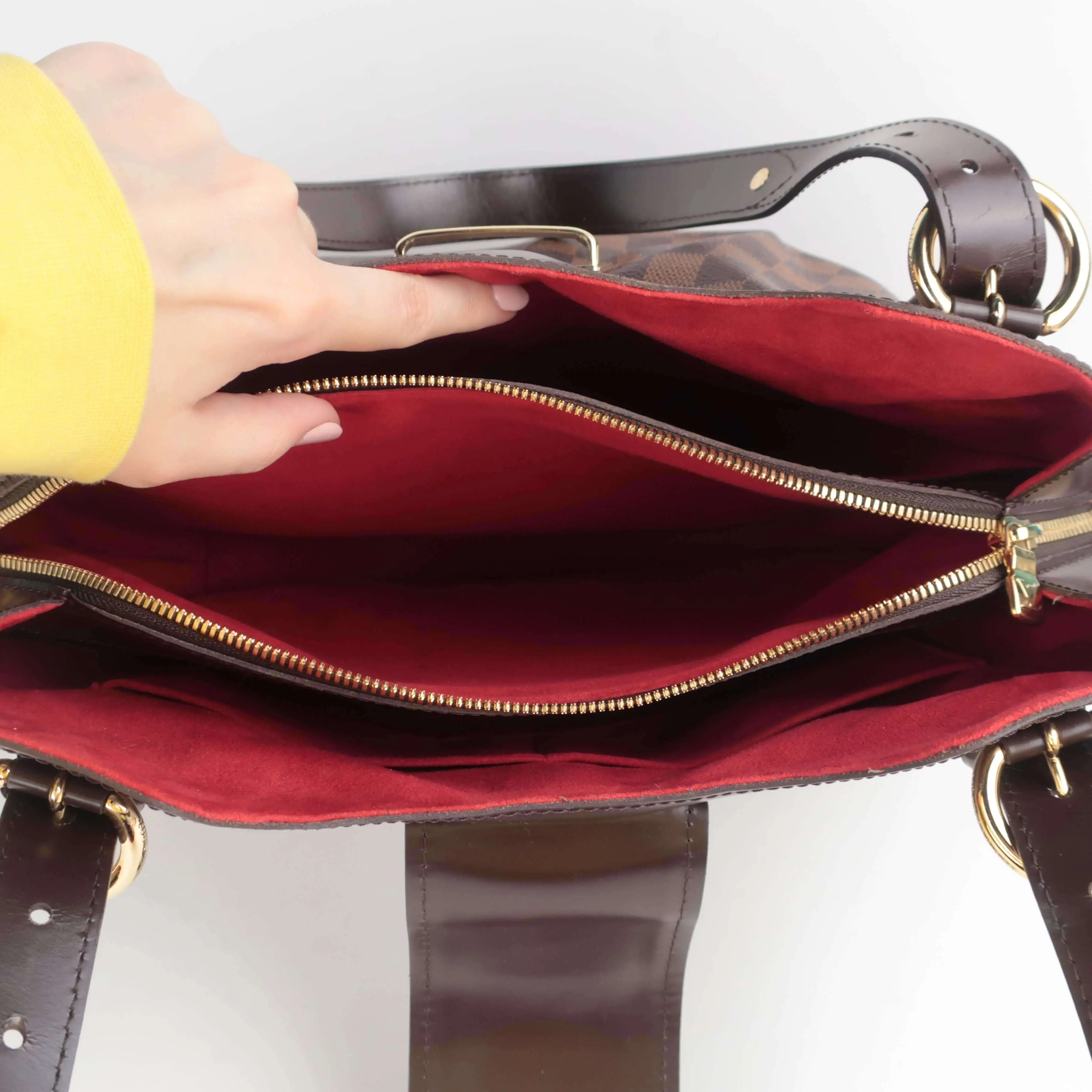 Louis Vuitton Sistina GM Damier Ebene Bag - Image 50