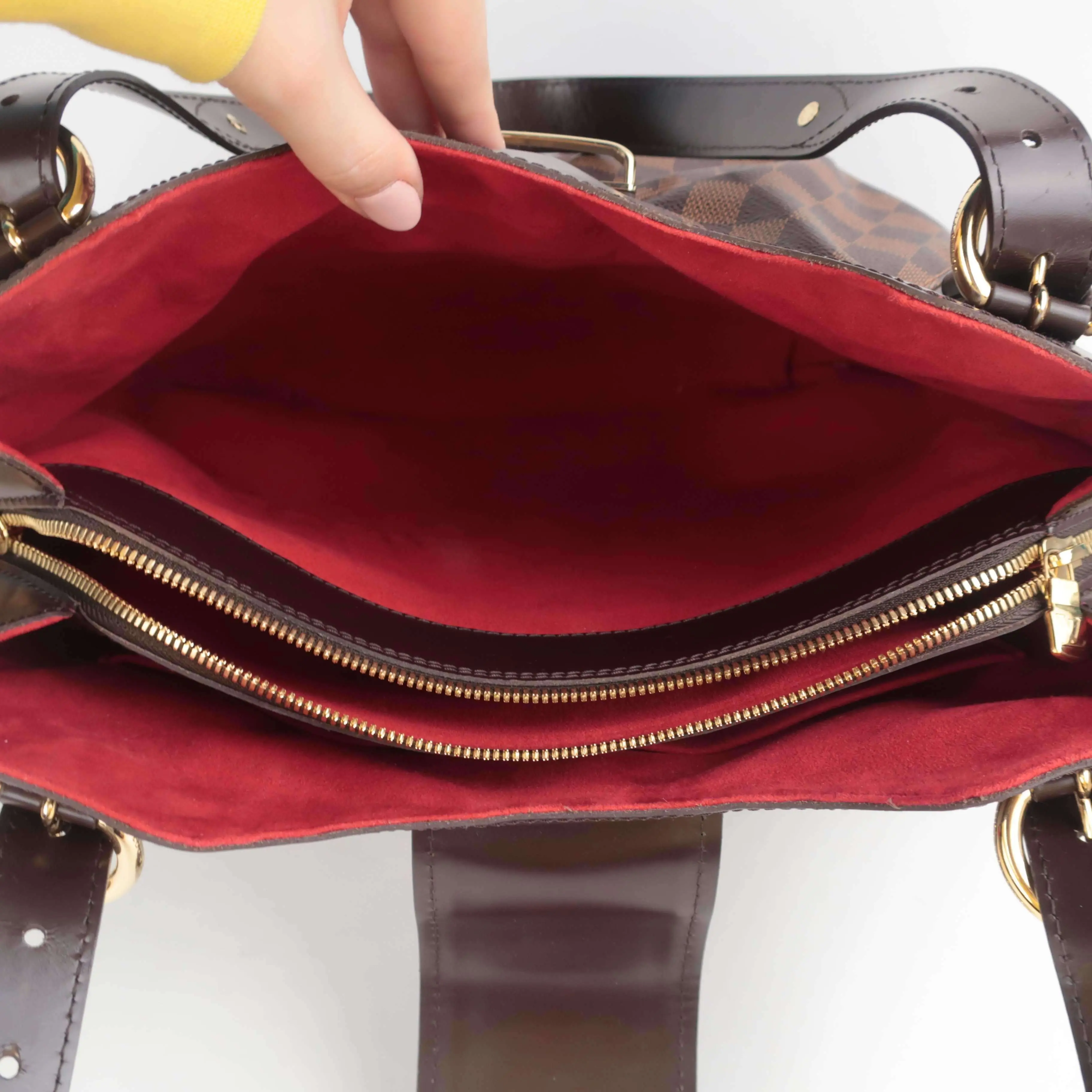 Louis Vuitton Sistina GM Damier Ebene Bag - Image 52