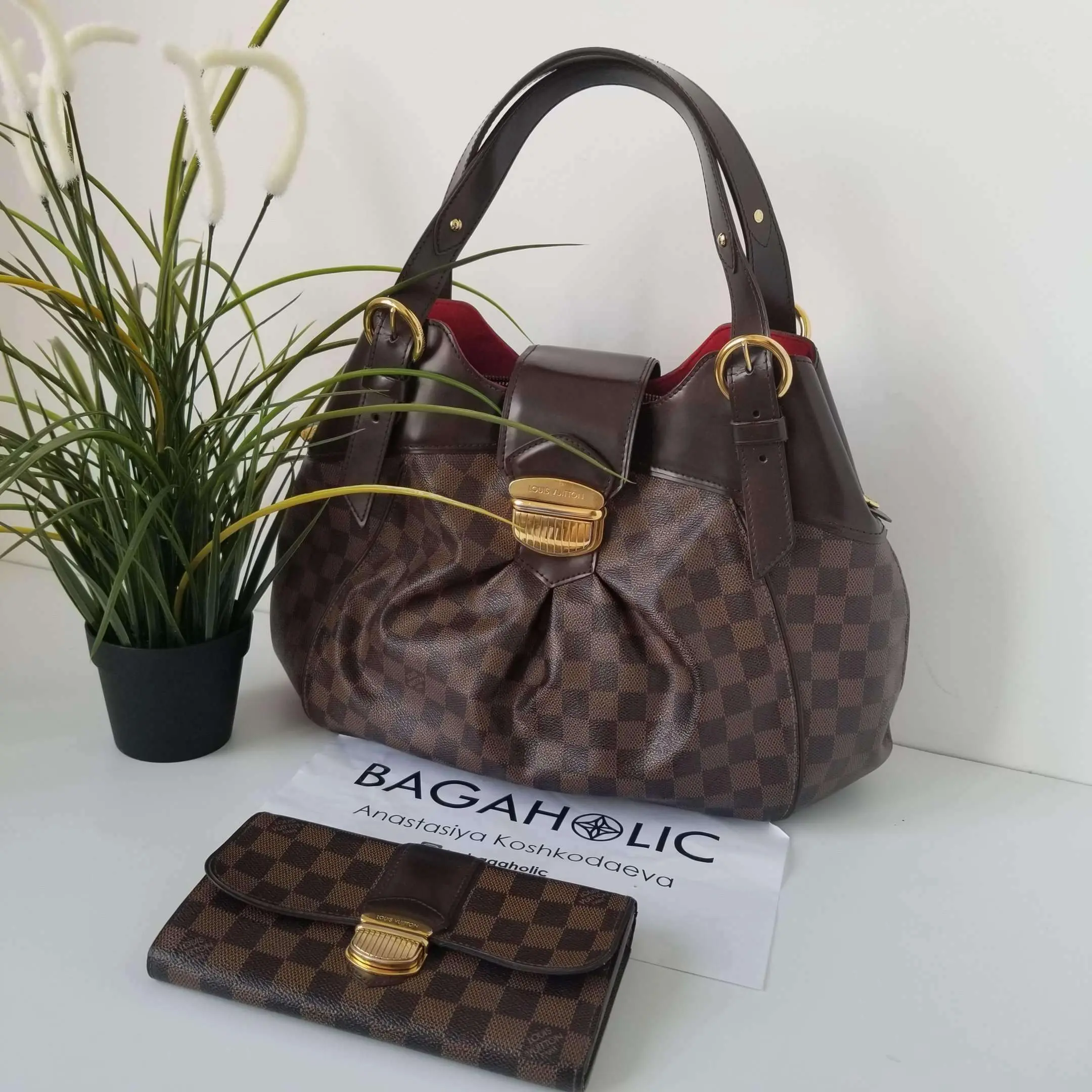Louis Vuitton Sistina GM plus wallet - Image 108