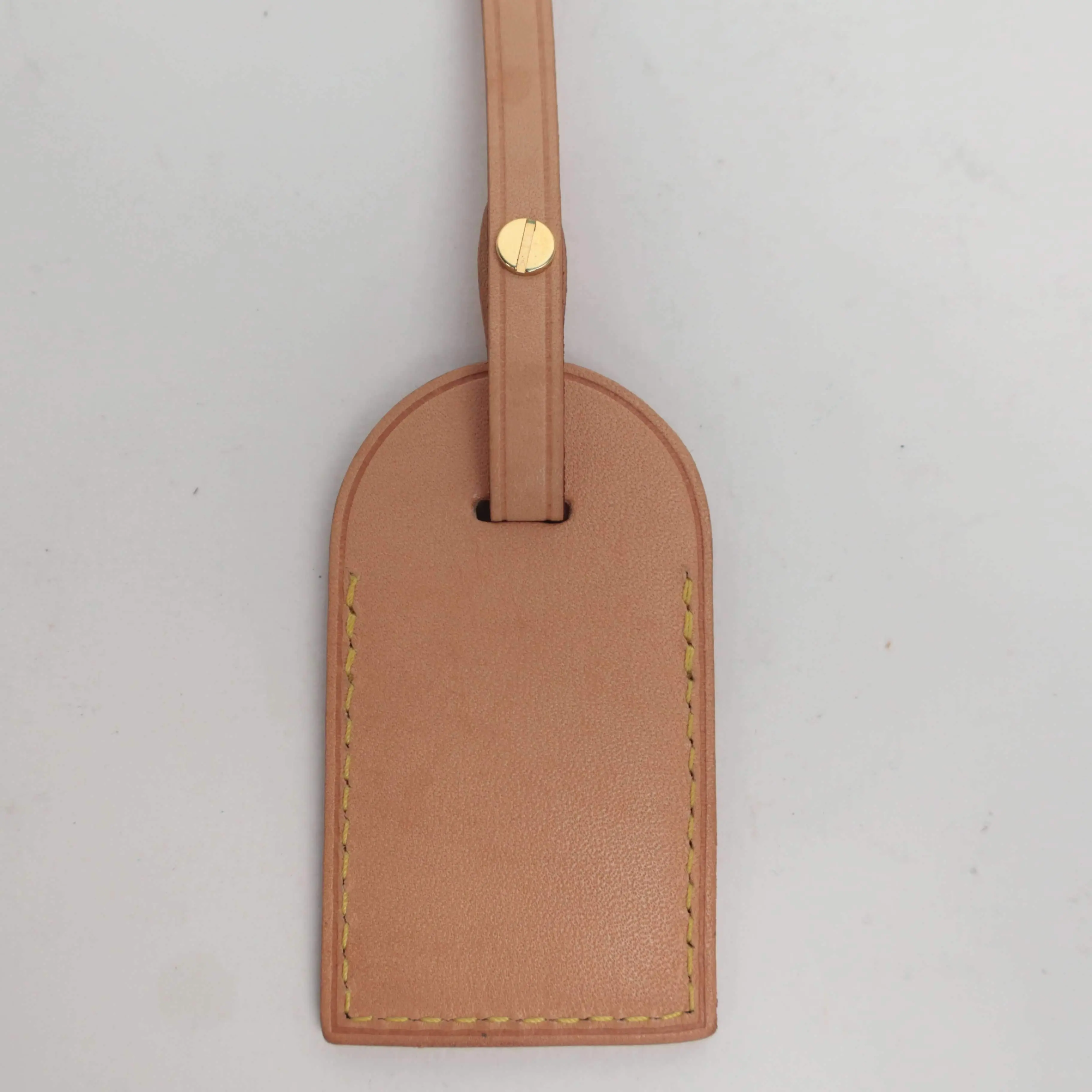 Louis Vuitton Small Vachetta Luggage Tag with Moscow St Basil stamp from Graceful PM - Image 2