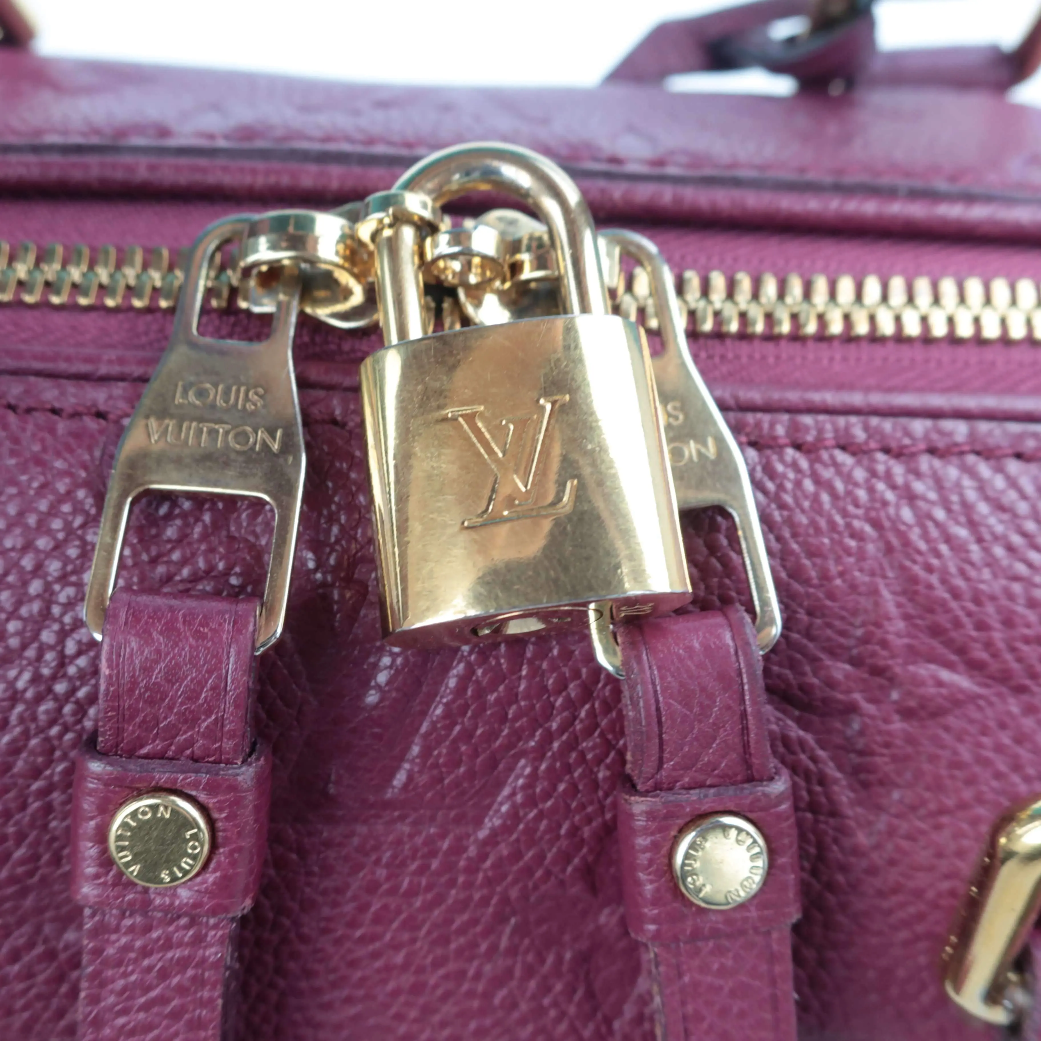 Louis Vuitton Speedy B 25 Empreinte Aurore + Secret Wallet - Image 89