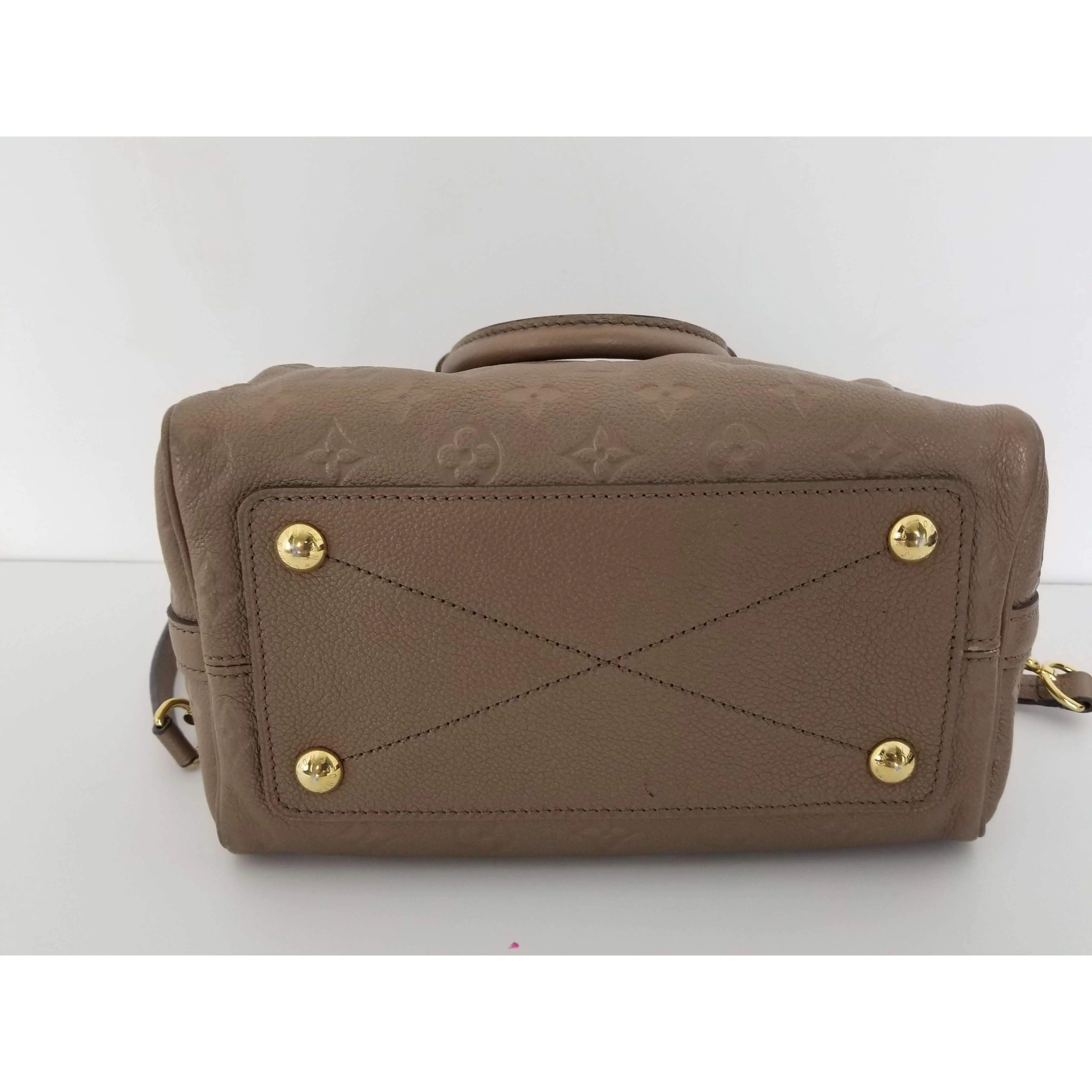 Louis Vuitton Speedy Bandouliere 25 Empreinte Bronze Bag - Image 15