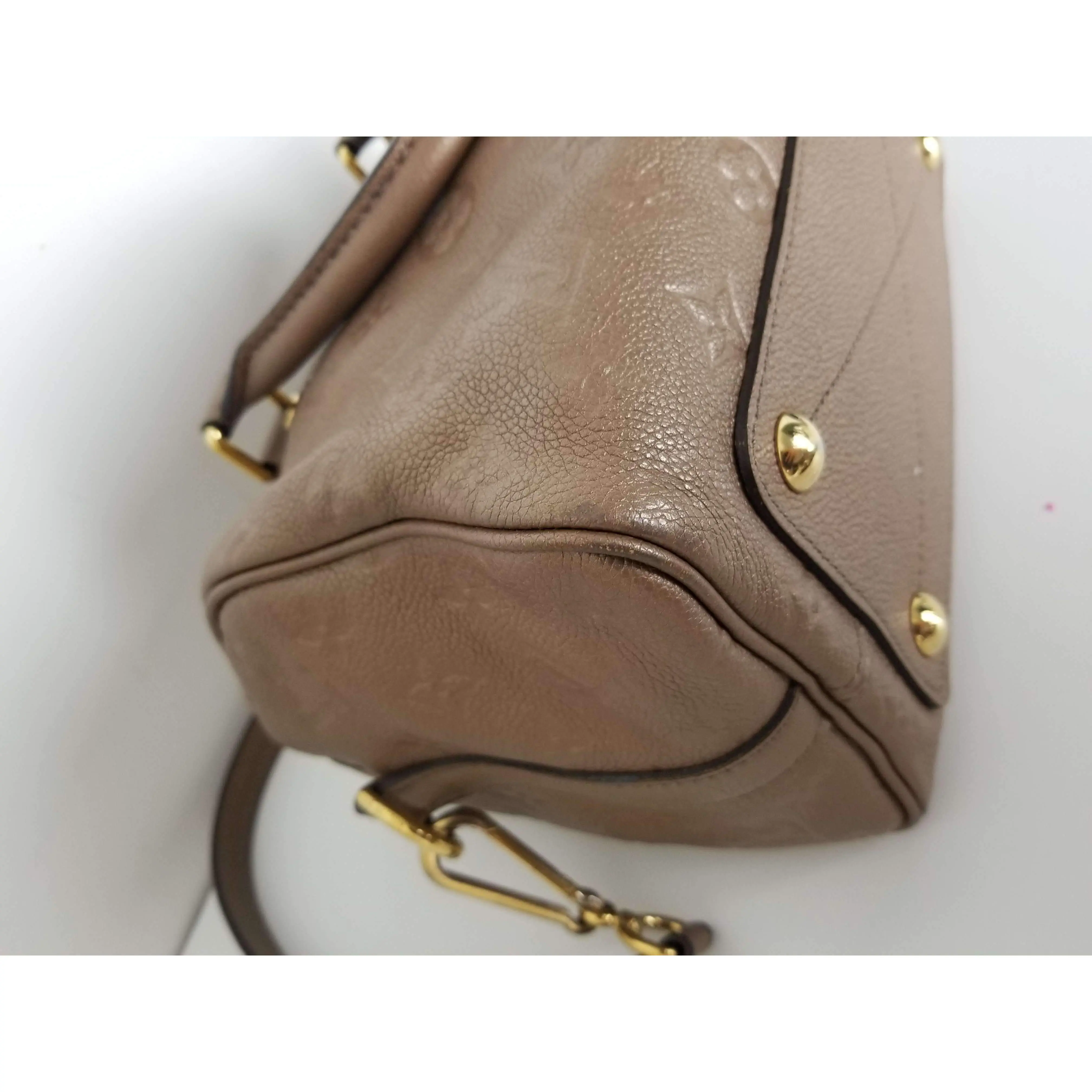 Louis Vuitton Speedy Bandouliere 25 Empreinte Bronze Bag - Image 17