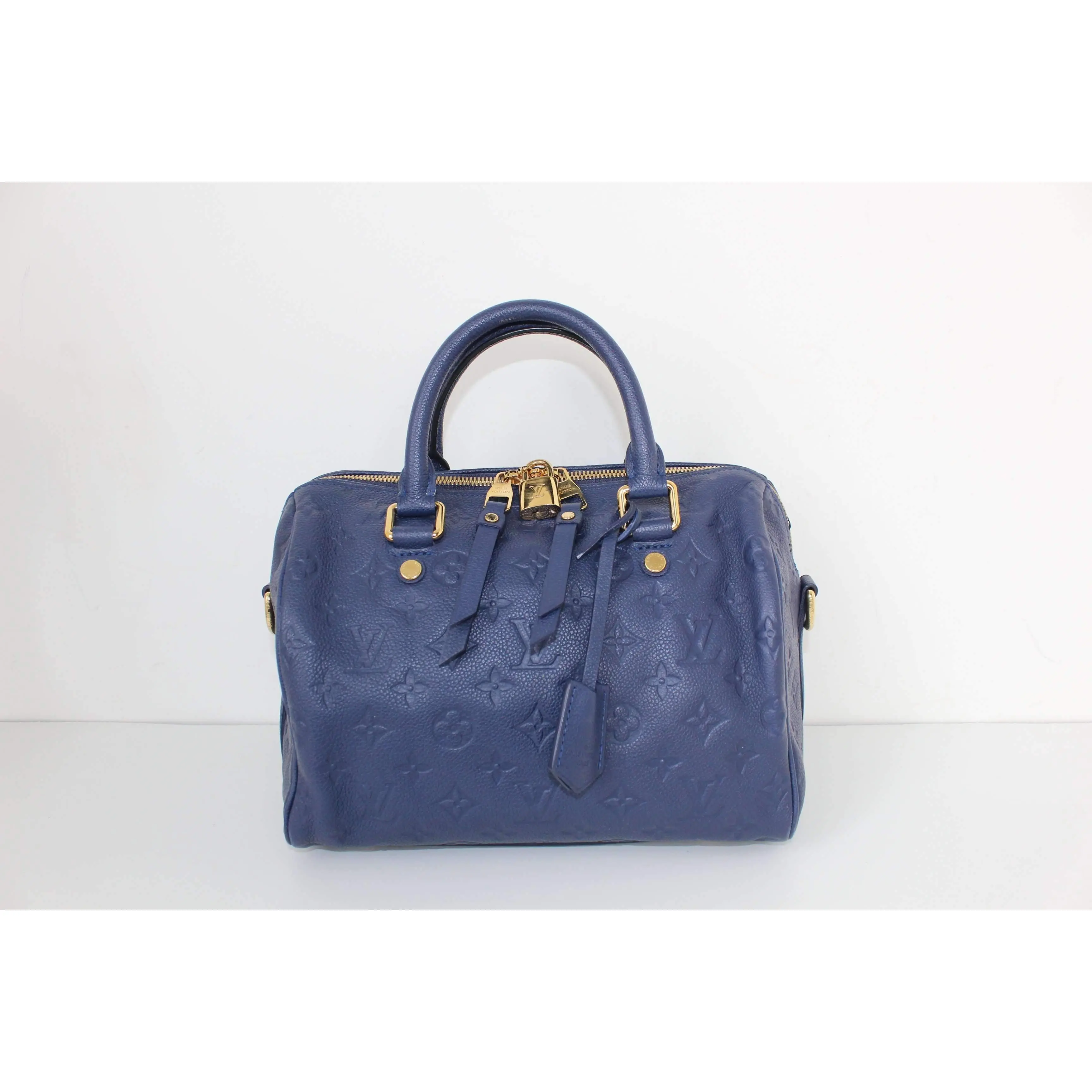 Louis Vuitton Speedy B 25 Empreinte Celeste + Secret Wallet - Image 2