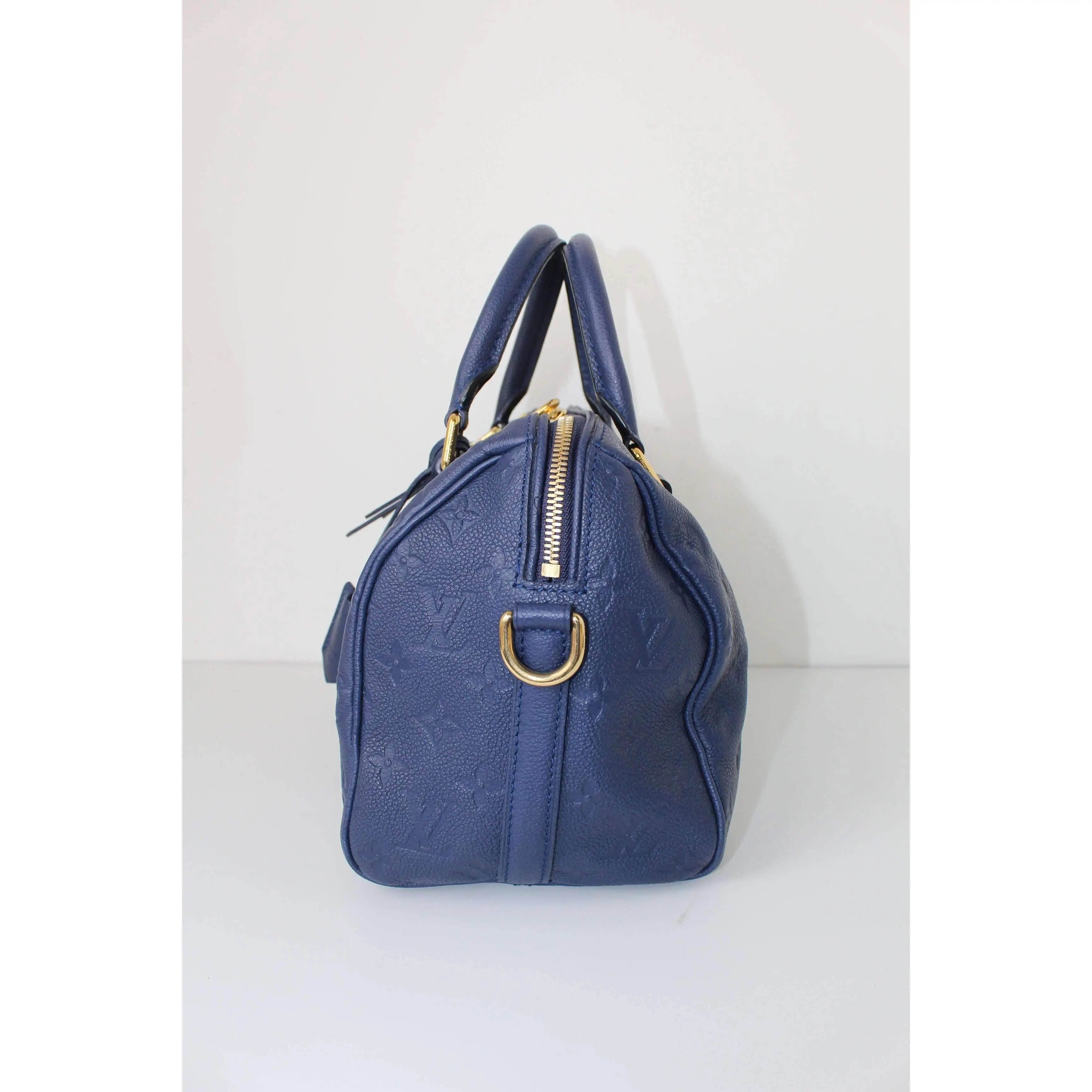 Louis Vuitton Speedy B 25 Empreinte Celeste + Secret Wallet - Image 6