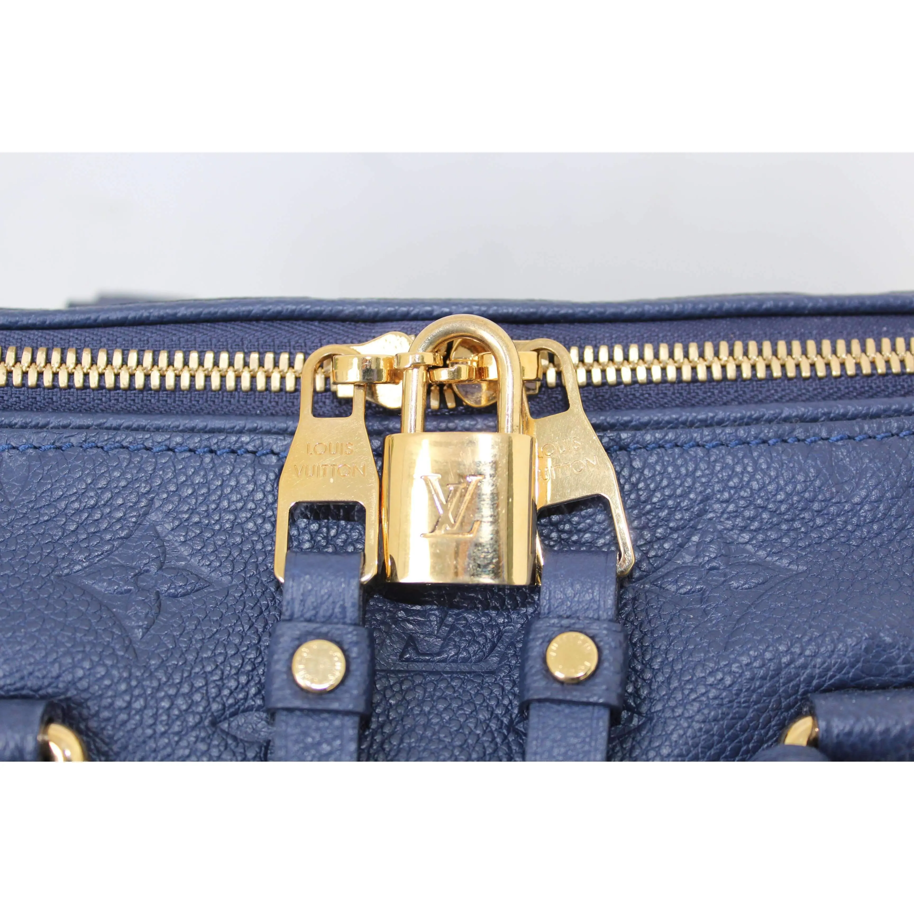 Louis Vuitton Speedy B 25 Empreinte Celeste + Secret Wallet - Image 7