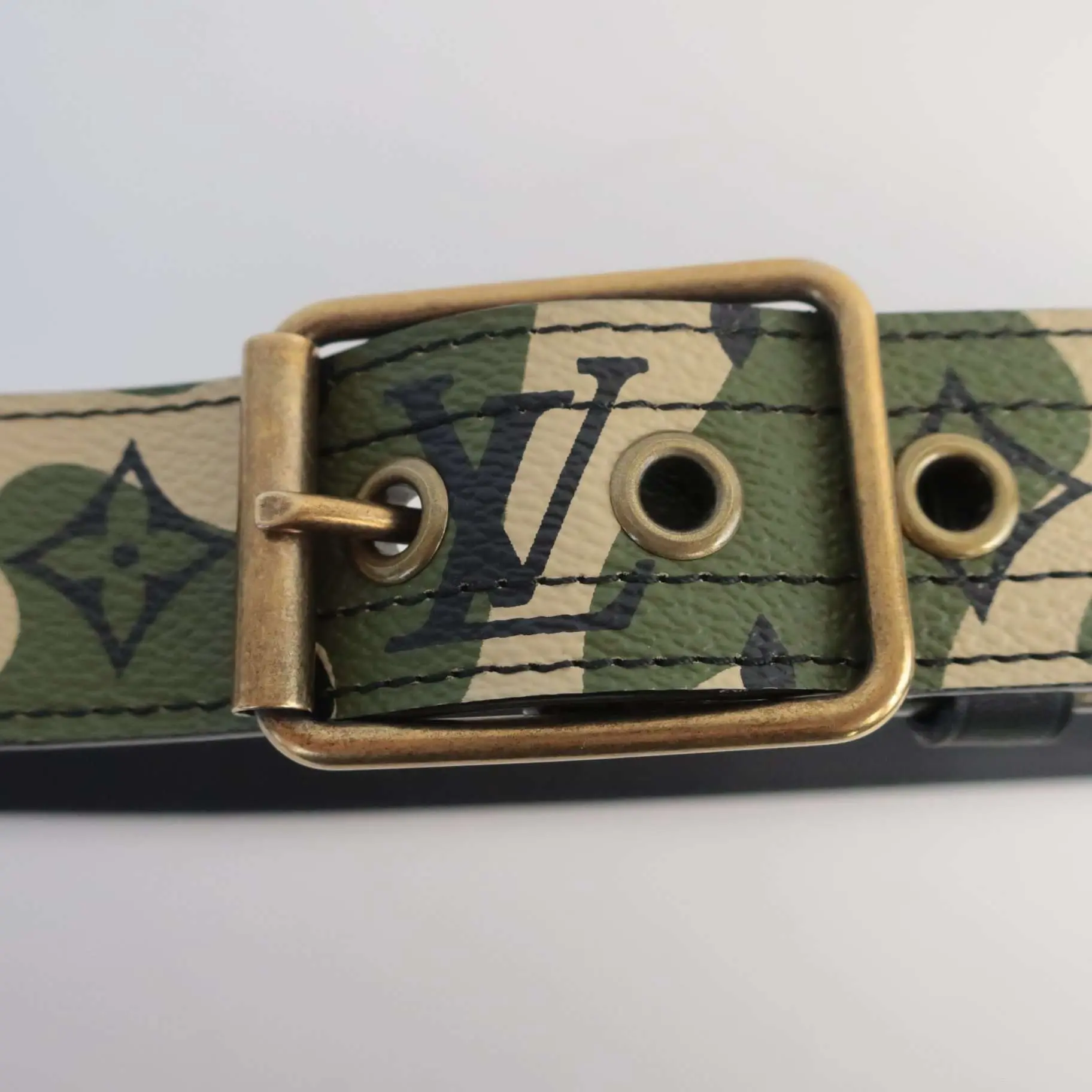 Louis Vuitton Takashi Murakami Monogramouflage Belt (90 cm) - Image 4