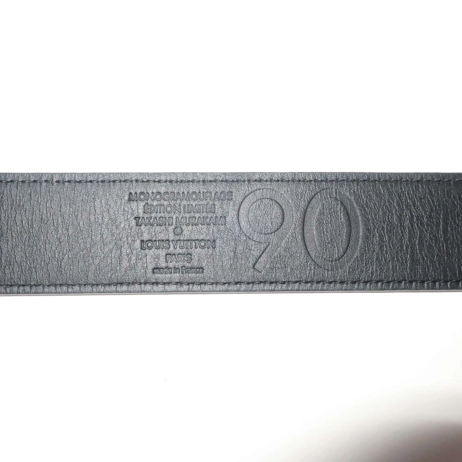 Louis Vuitton Takashi Murakami Monogramouflage Belt (90 cm) - Image 7