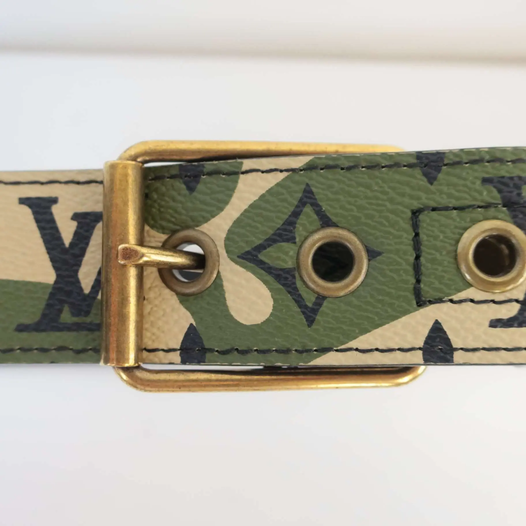 Louis Vuitton Takashi Murakami Monogramouflage Belt (90 cm) - Image 3