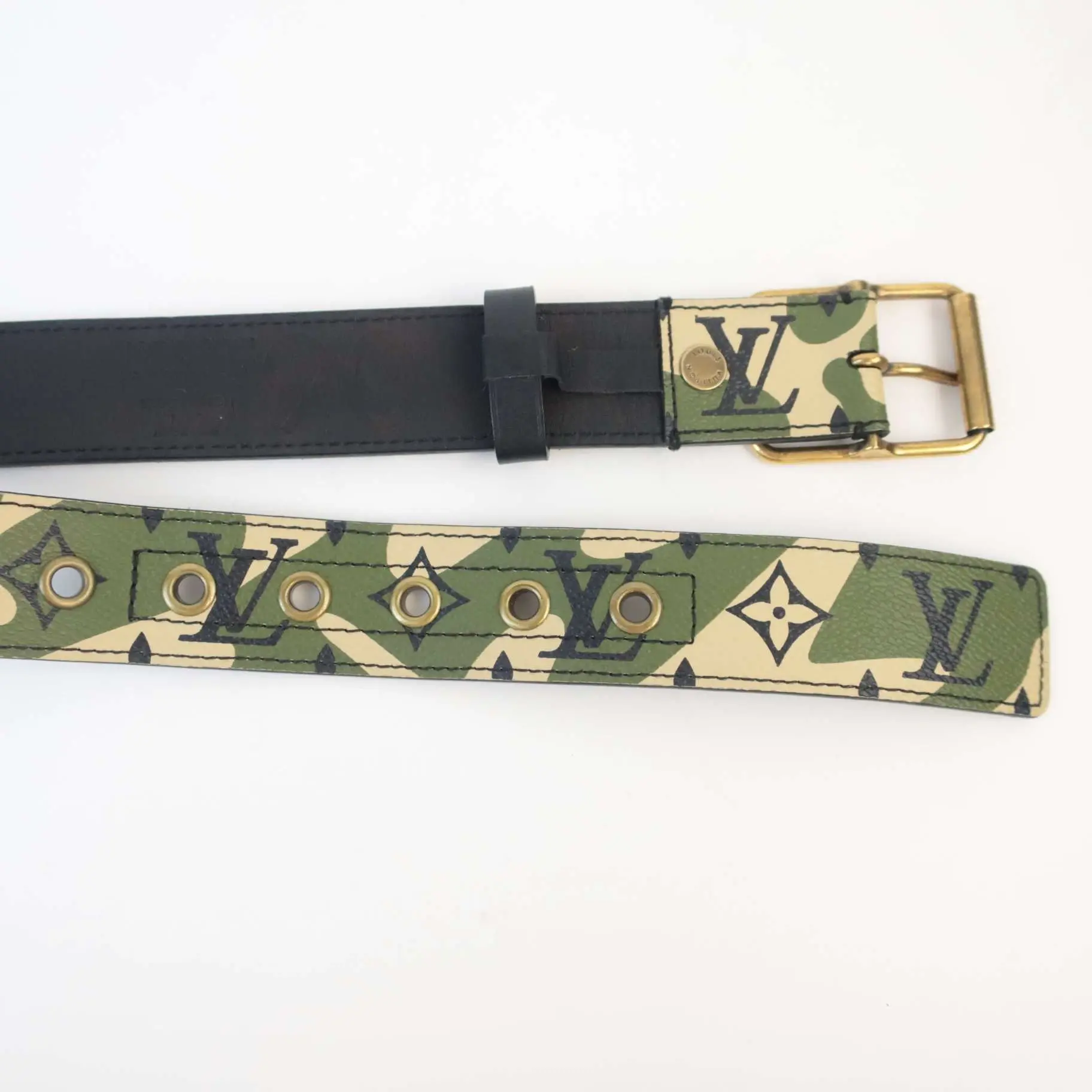 Louis Vuitton Takashi Murakami Monogramouflage Belt (90 cm) - Image 6