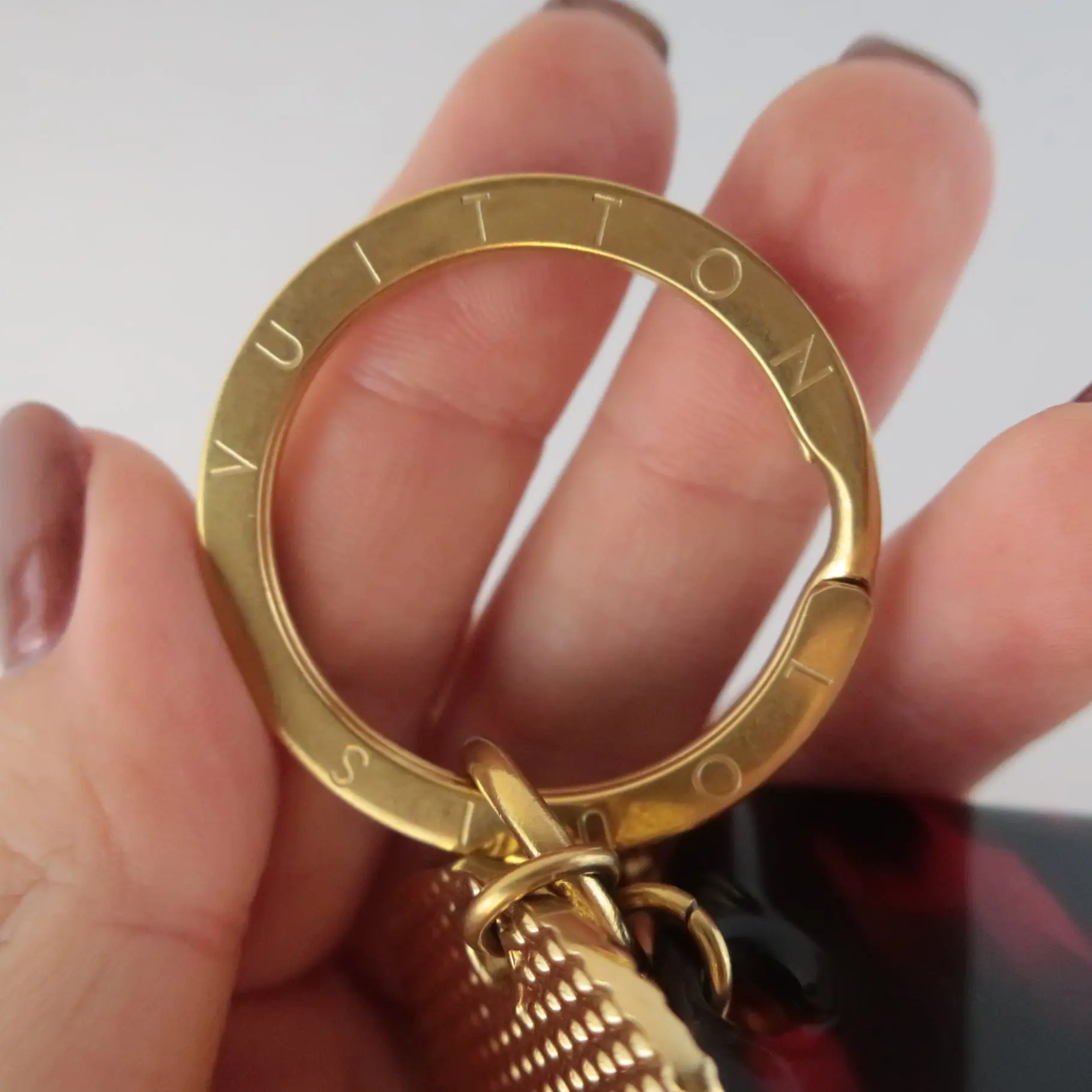 Louis Vuitton Takashi Murakami Monogramouflage Dog Charm - Image 4