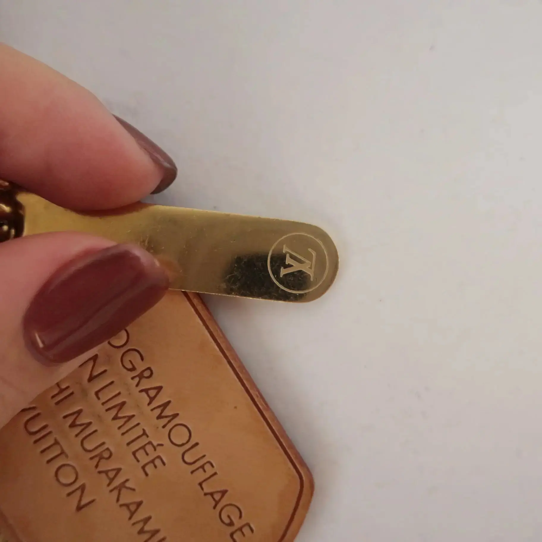 Louis Vuitton Takashi Murakami Monogramouflage Dog Charm - Image 7