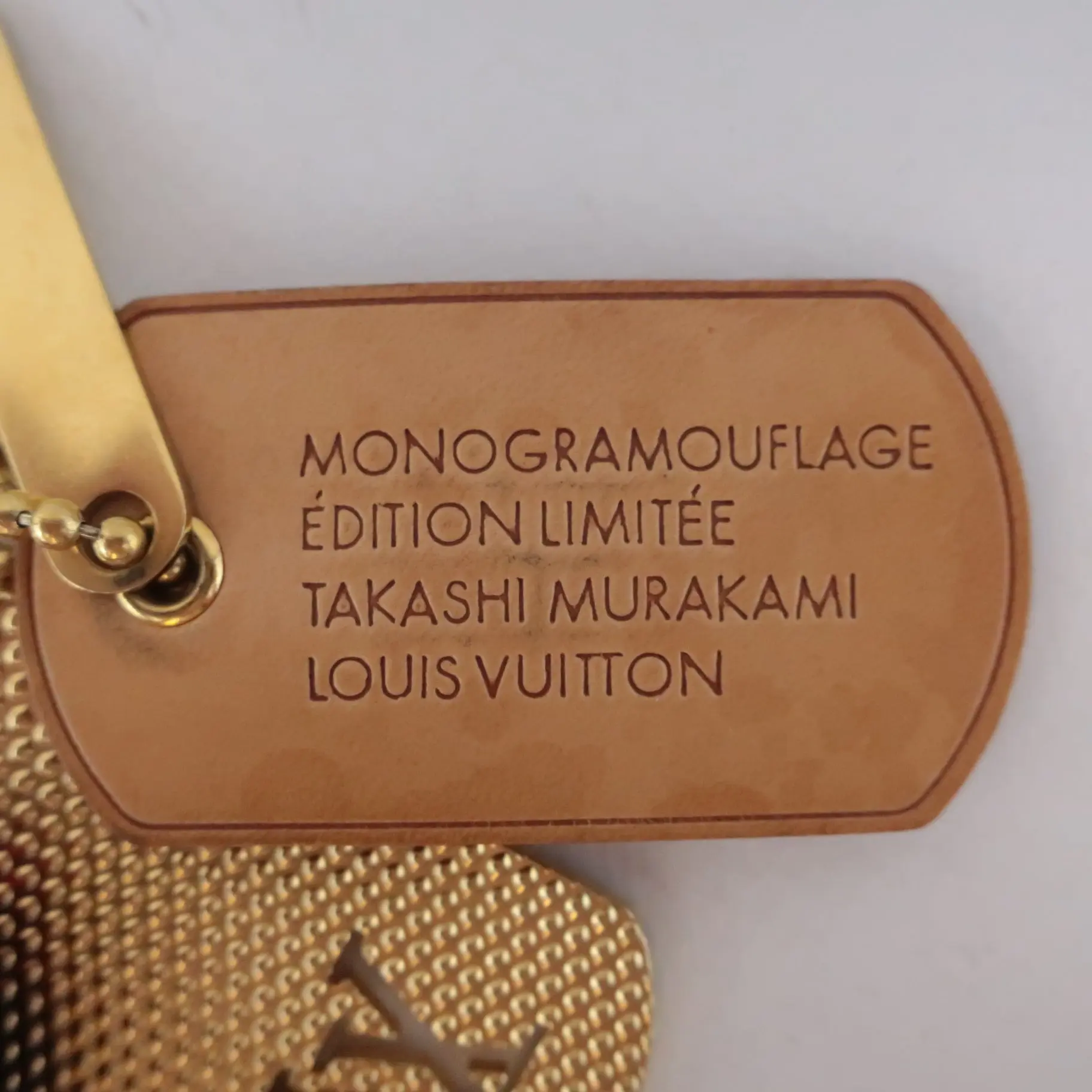 Louis Vuitton Takashi Murakami Monogramouflage Dog Charm - Image 8