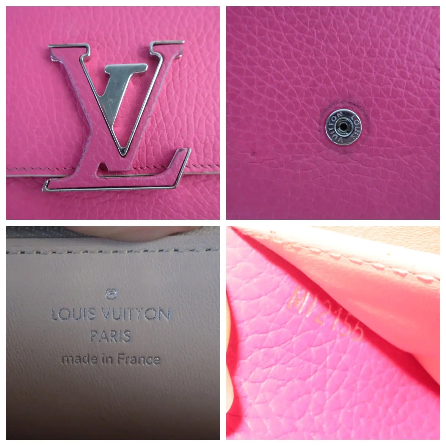 Louis Vuitton Taurillon Leather Capucines Wallet - Image 16