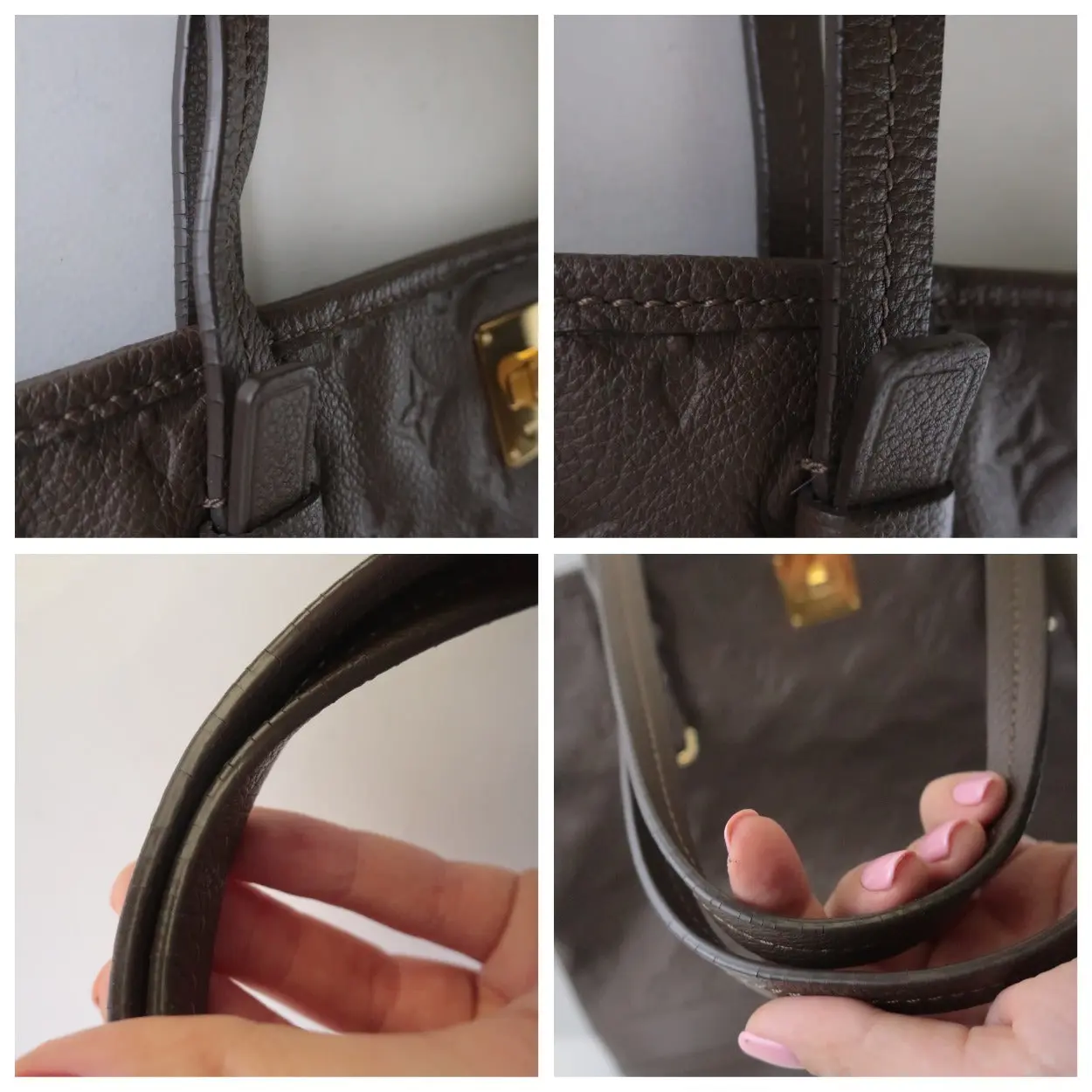 Louis Vuitton Terre Empreinte Citadine GM Tote - Image 6