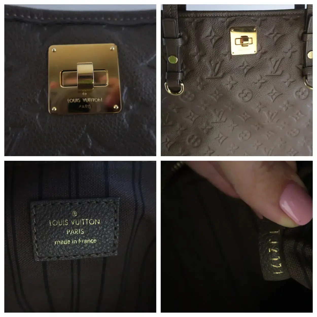 Louis Vuitton Terre Empreinte Citadine GM Tote - Image 7