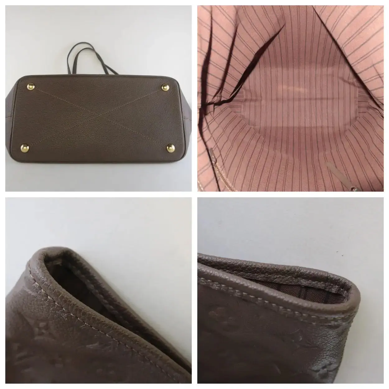 Louis Vuitton Terre Empreinte Citadine GM Tote - Image 8
