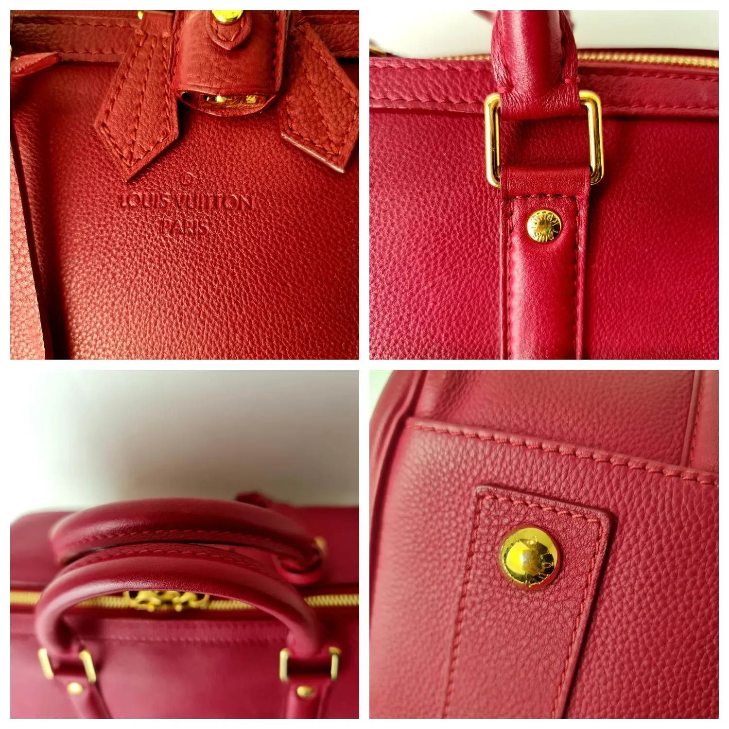 Louis Vuitton Veau Cachemire Cerise Sofia Coppola SC PM Bag - Image 14
