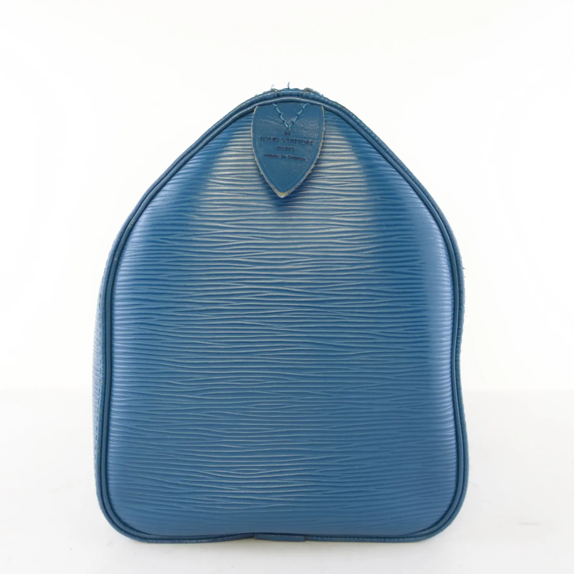 Louis Vuitton Blue Epi Speedy 25 Bag - Image 4