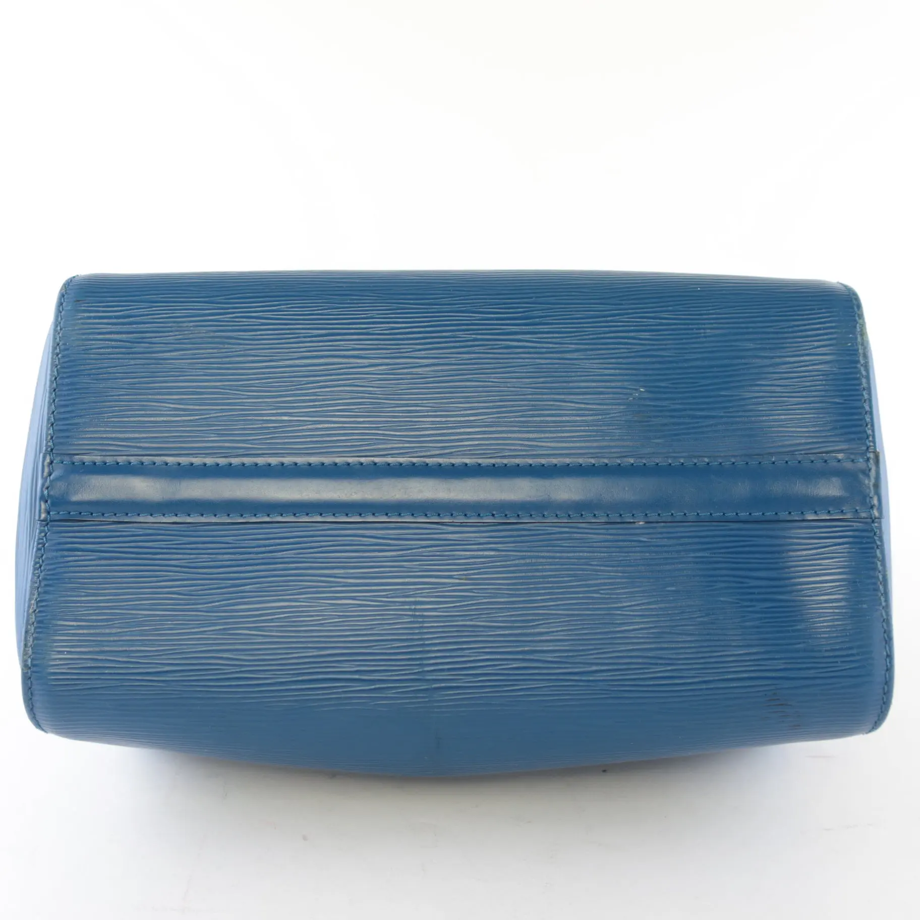 Louis Vuitton Blue Epi Speedy 25 Bag - Image 6