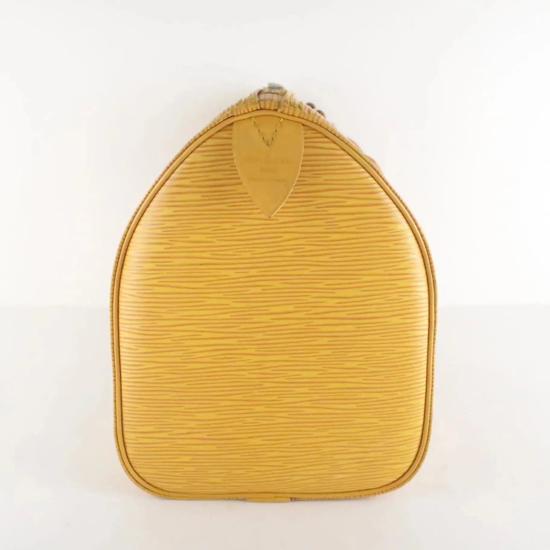 Louis Vuitton Yellow Epi Speedy 25 Bag - Image 6
